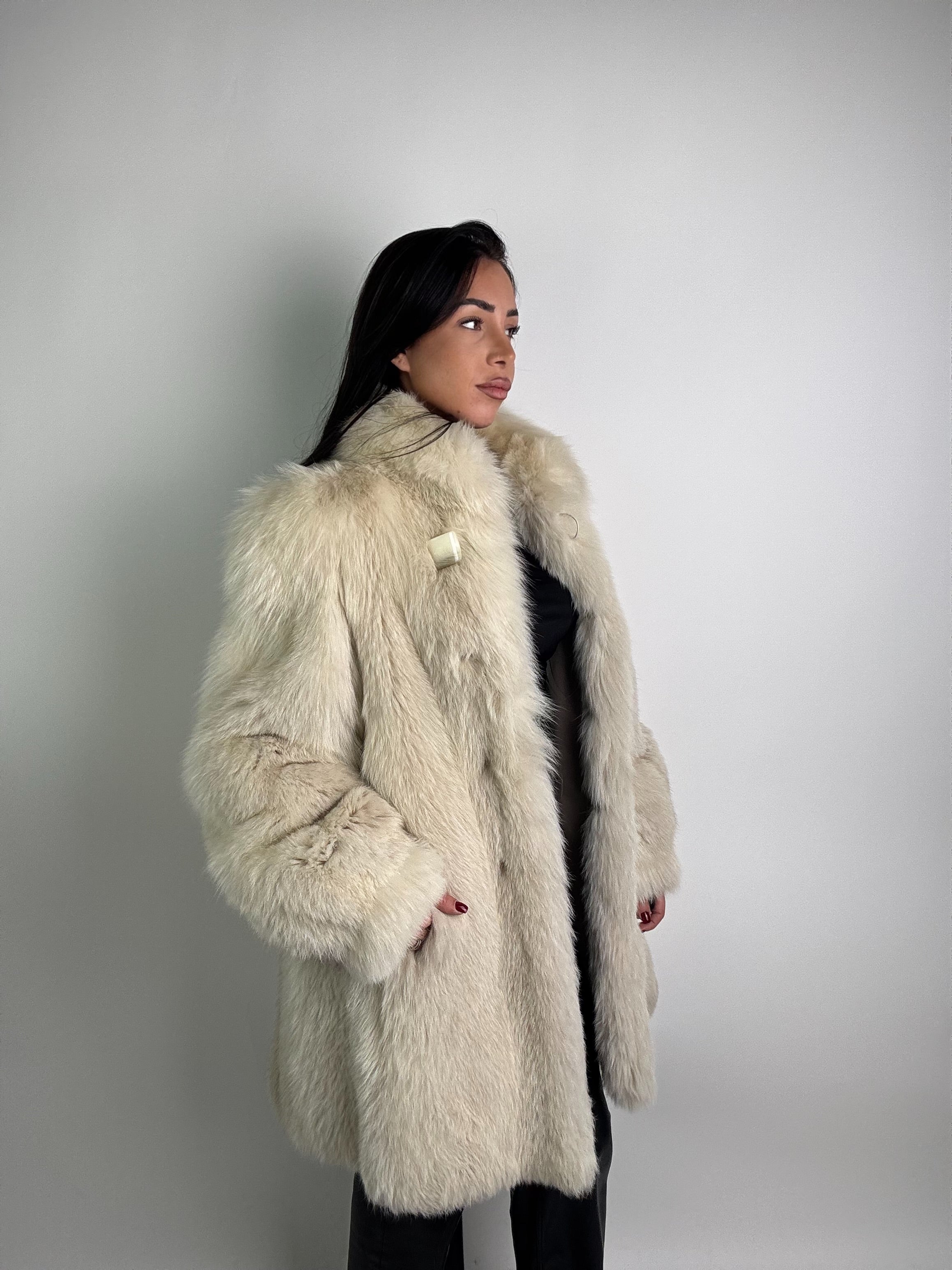 Cappotto in volpe della groenlandia N35