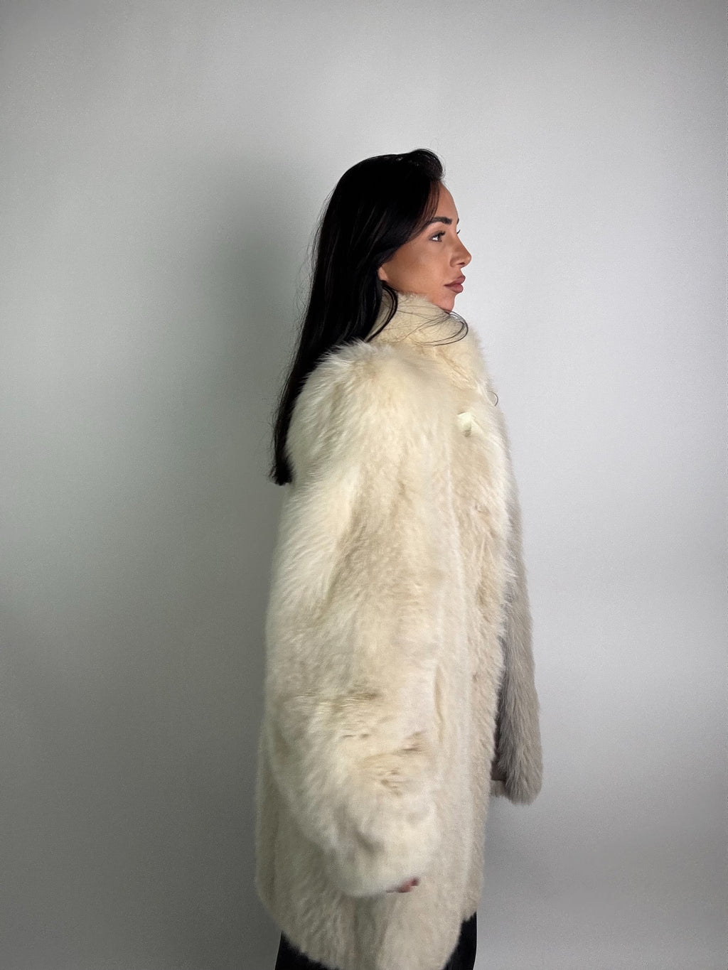 Cappotto in volpe della groenlandia N35