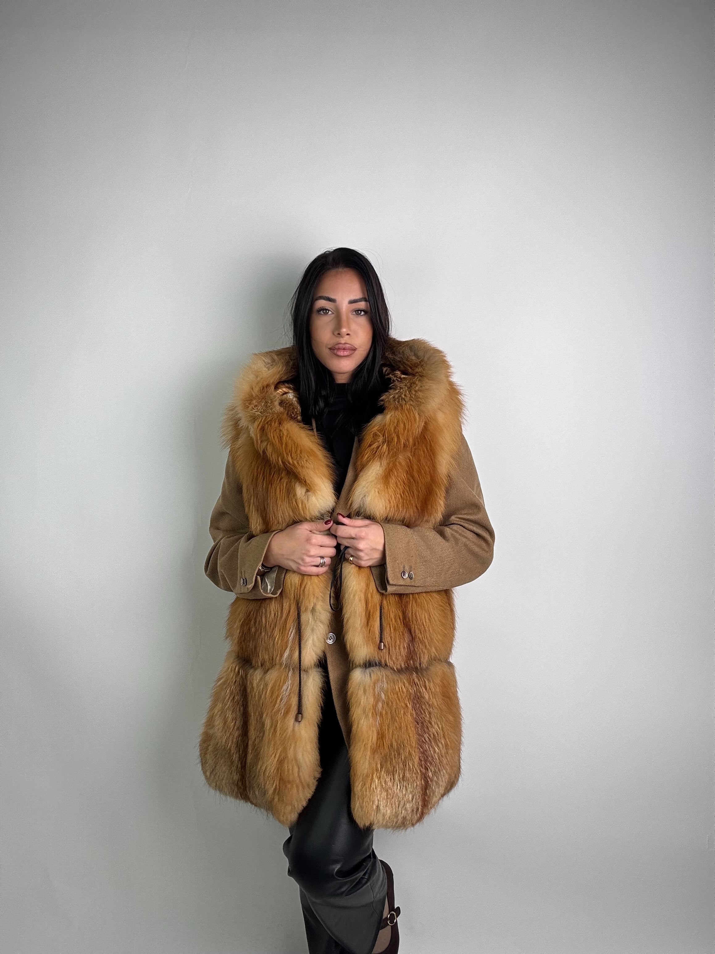 Smanicato in volpe rossa N38