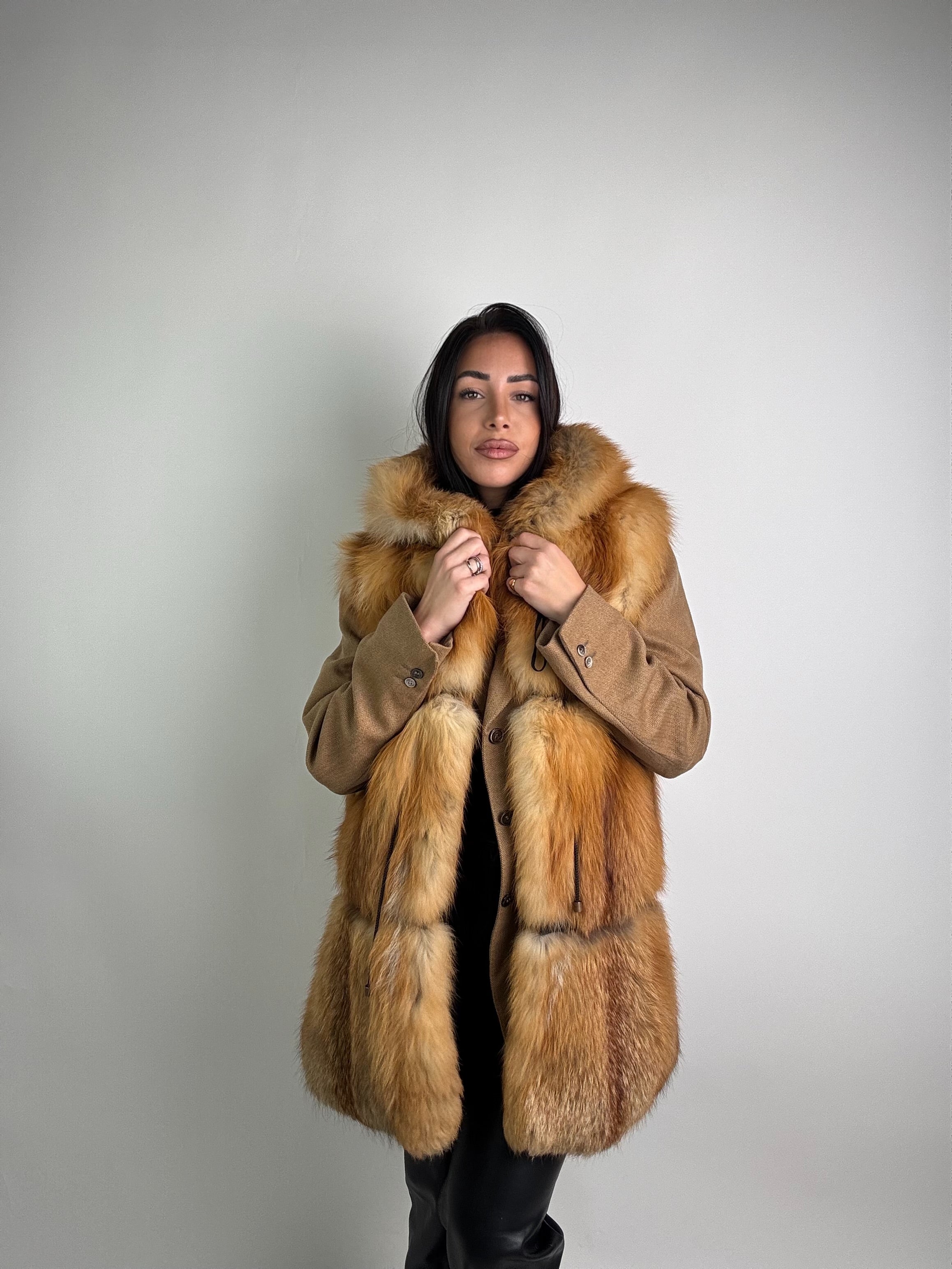 Smanicato in volpe rossa N38