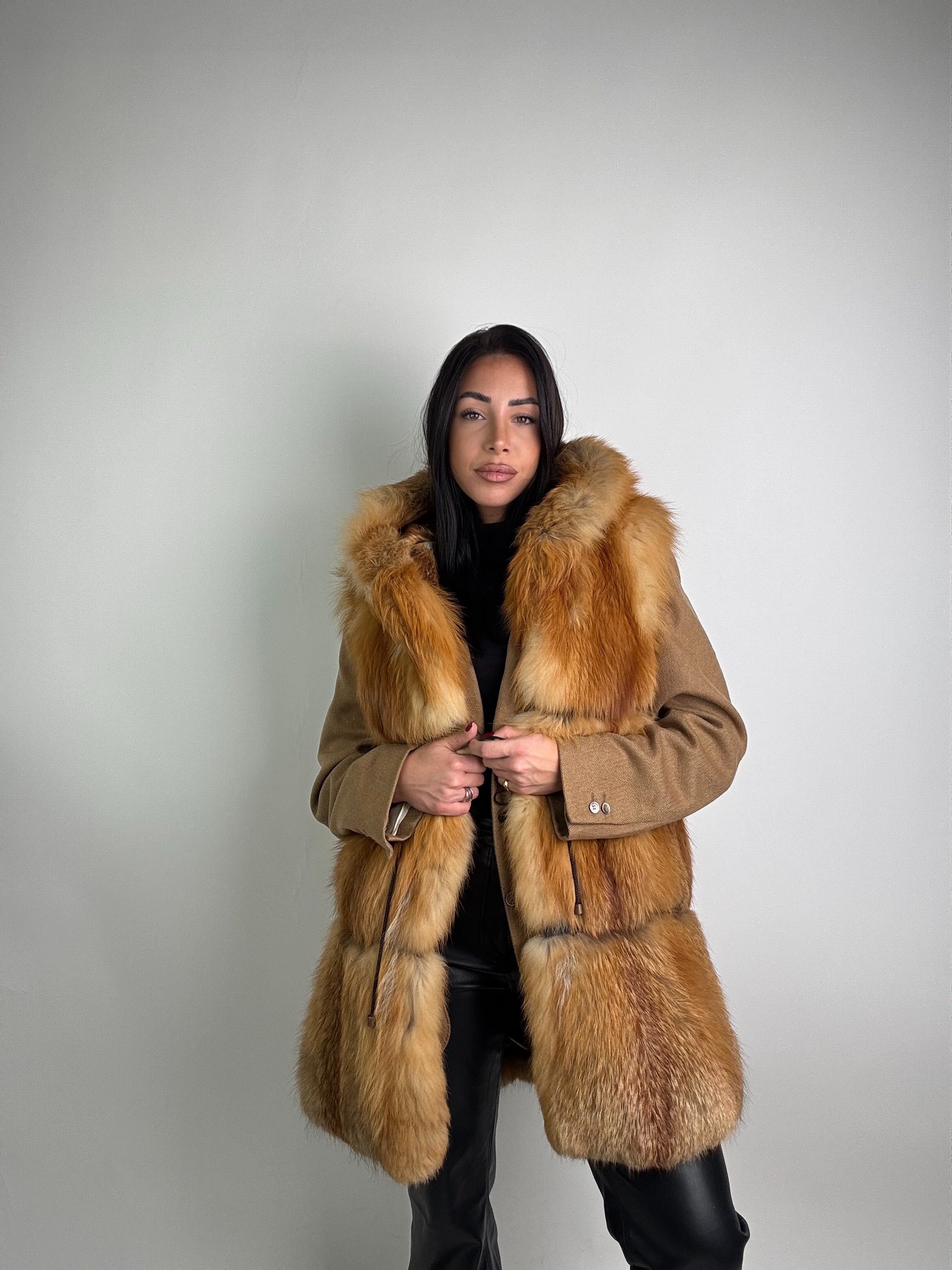 Smanicato in volpe rossa N38