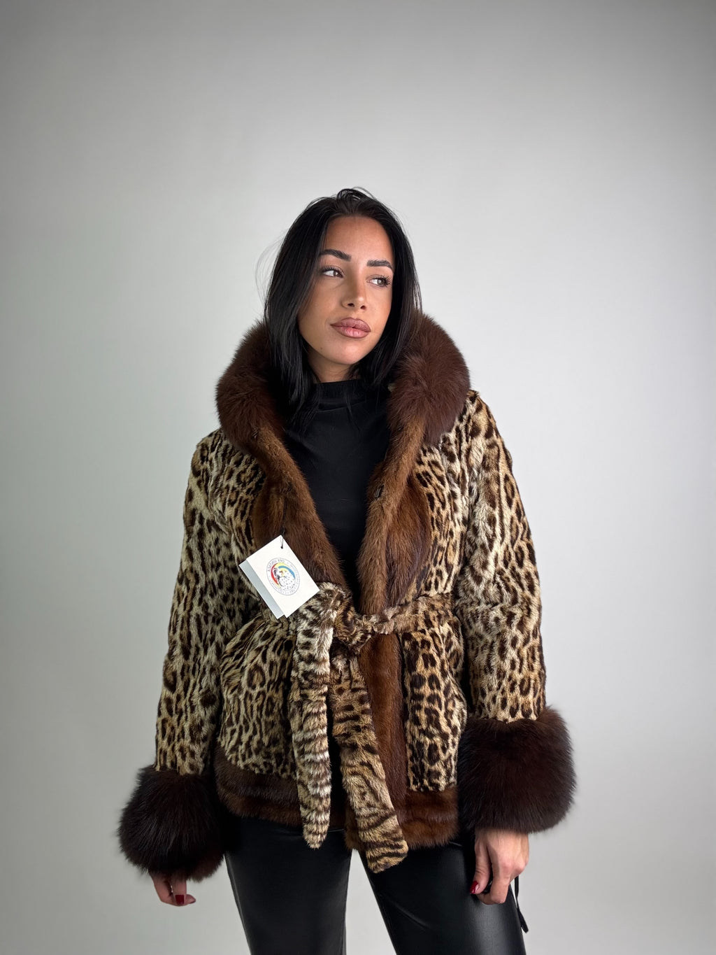 Giacca in leopardo N28