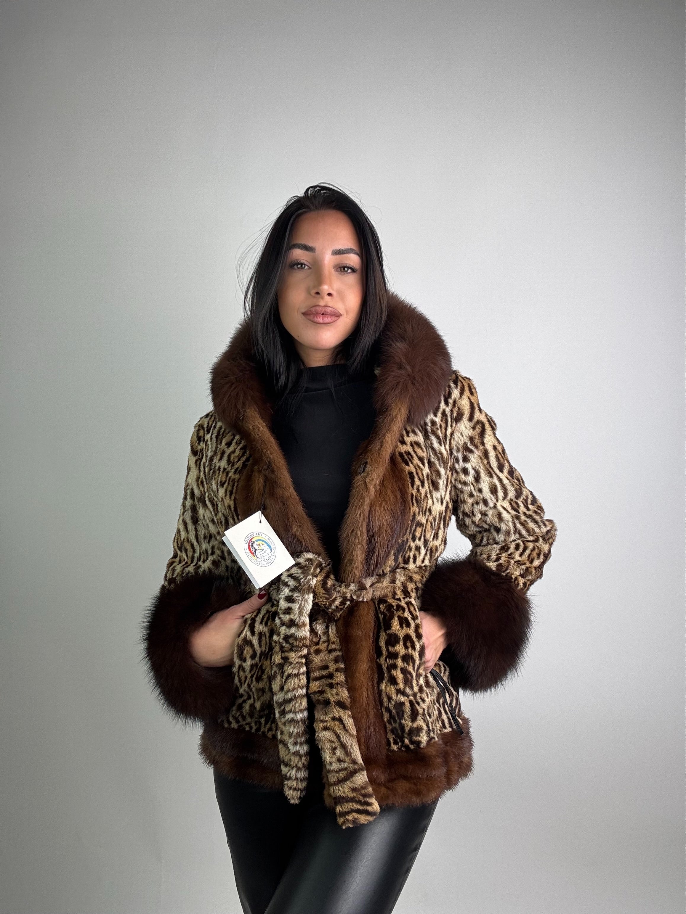 Giacca in leopardo N28