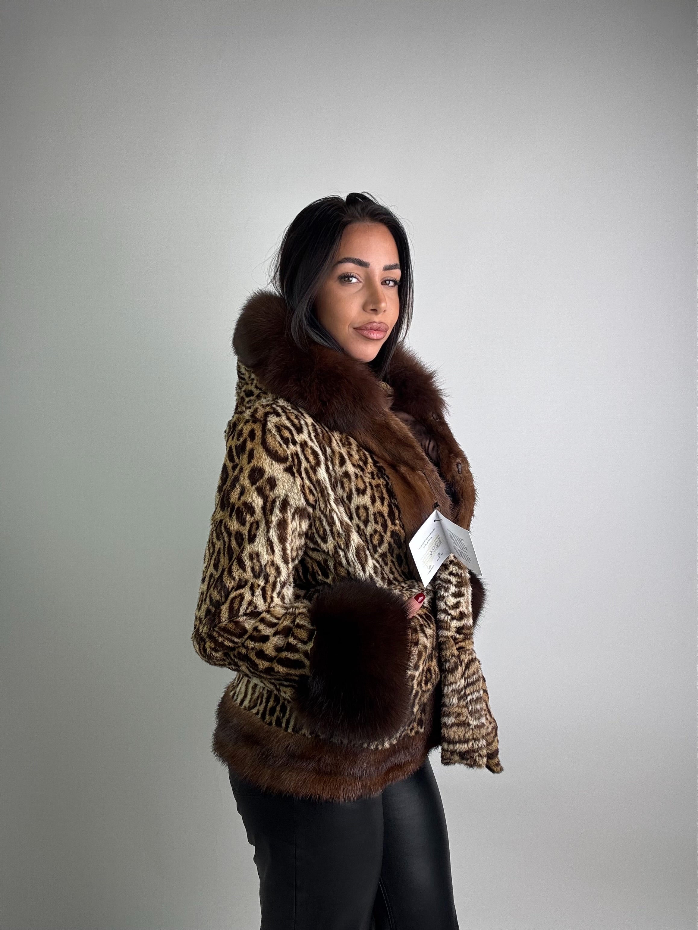 Giacca in leopardo N28