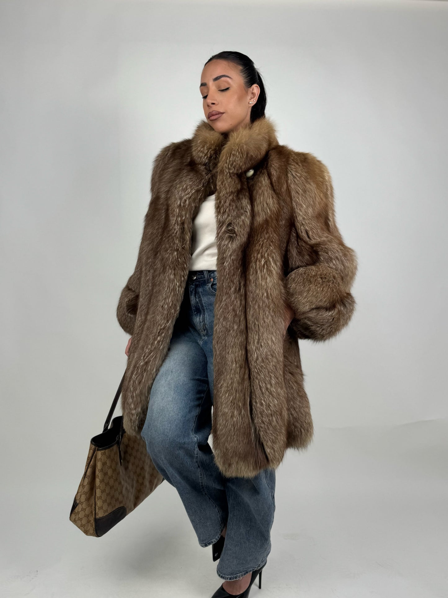 Mink Bomber Jacket