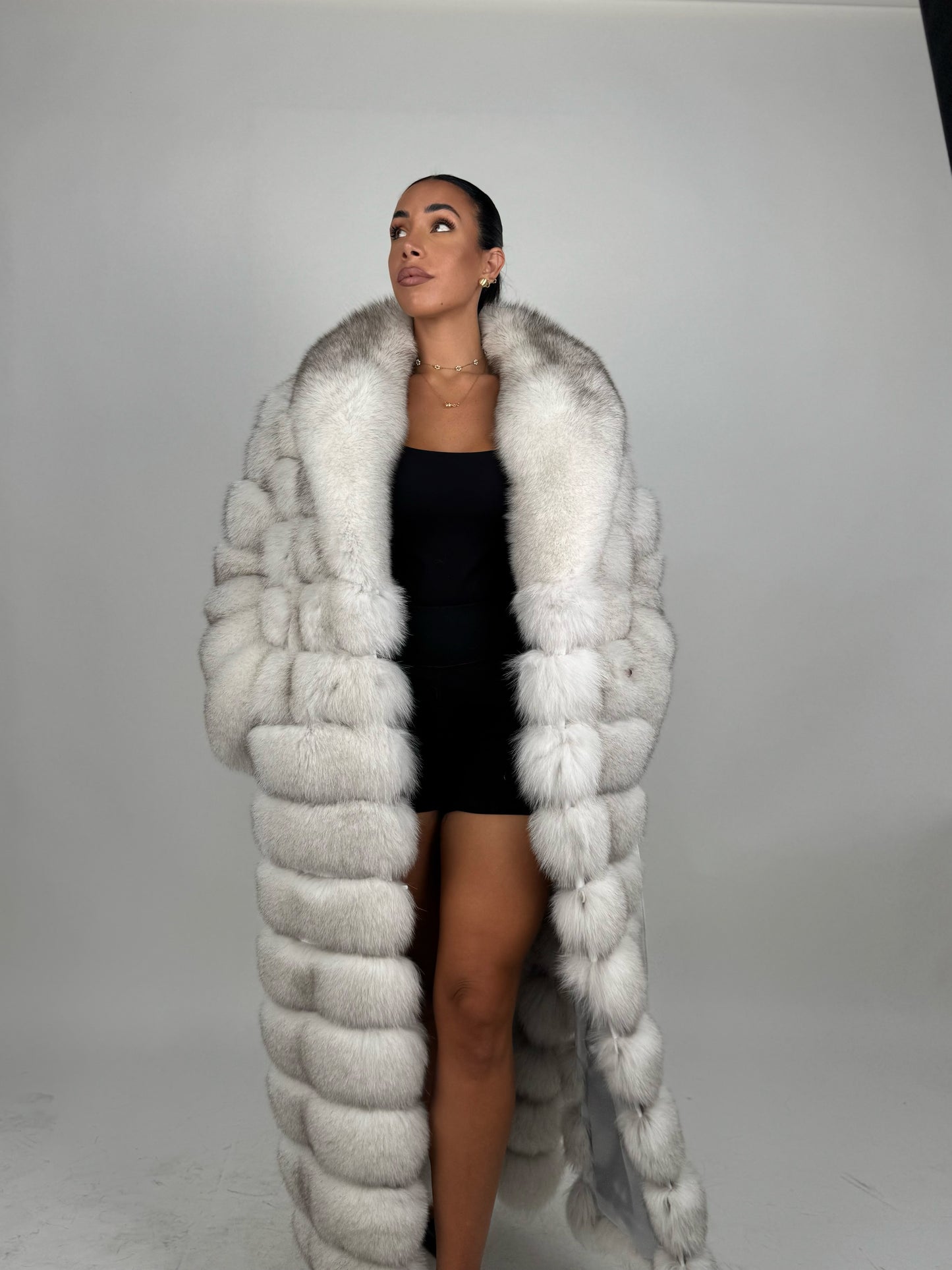 Cappotto in volpe della groenlandia N109