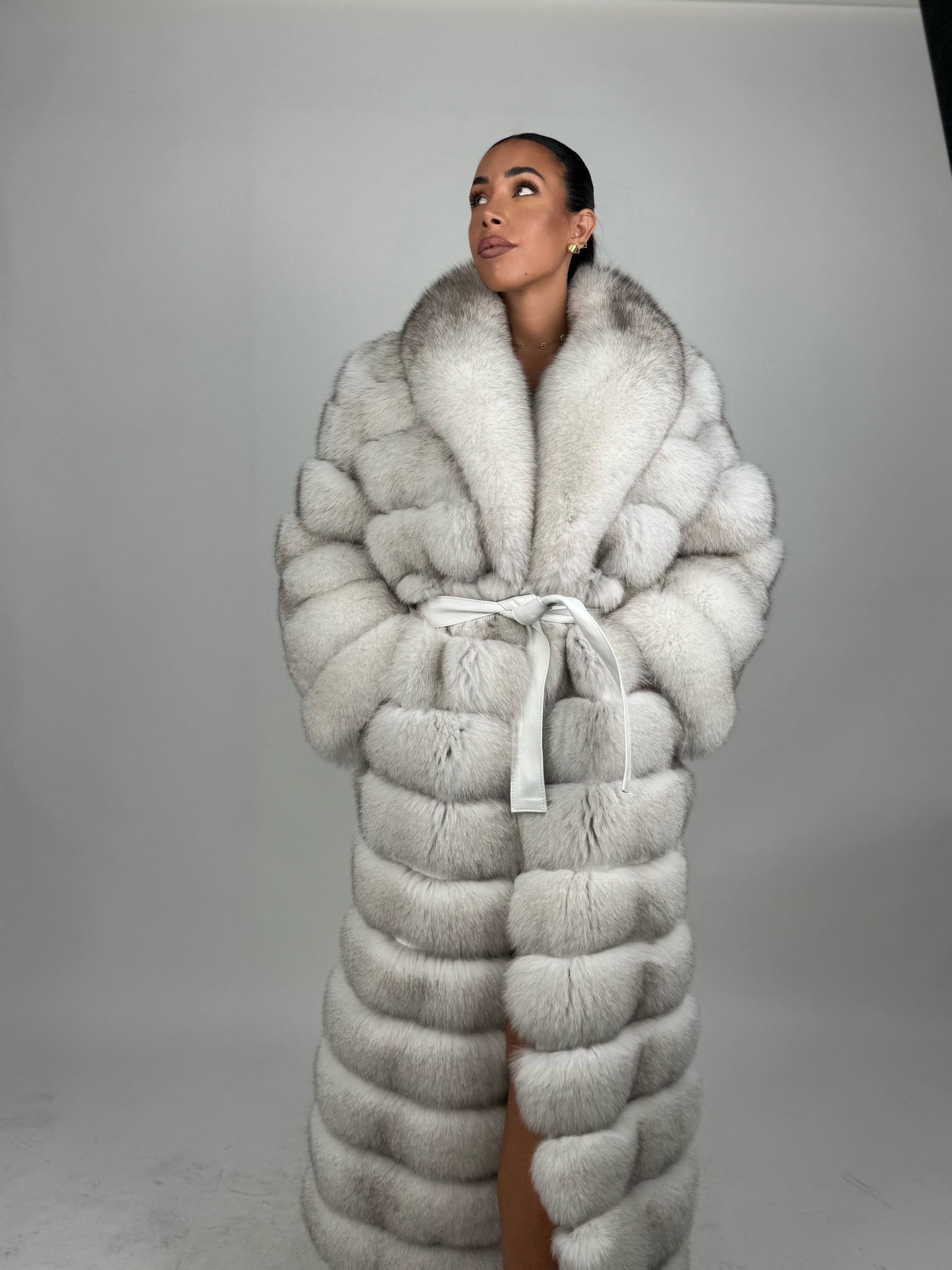 Cappotto in volpe della groenlandia N109