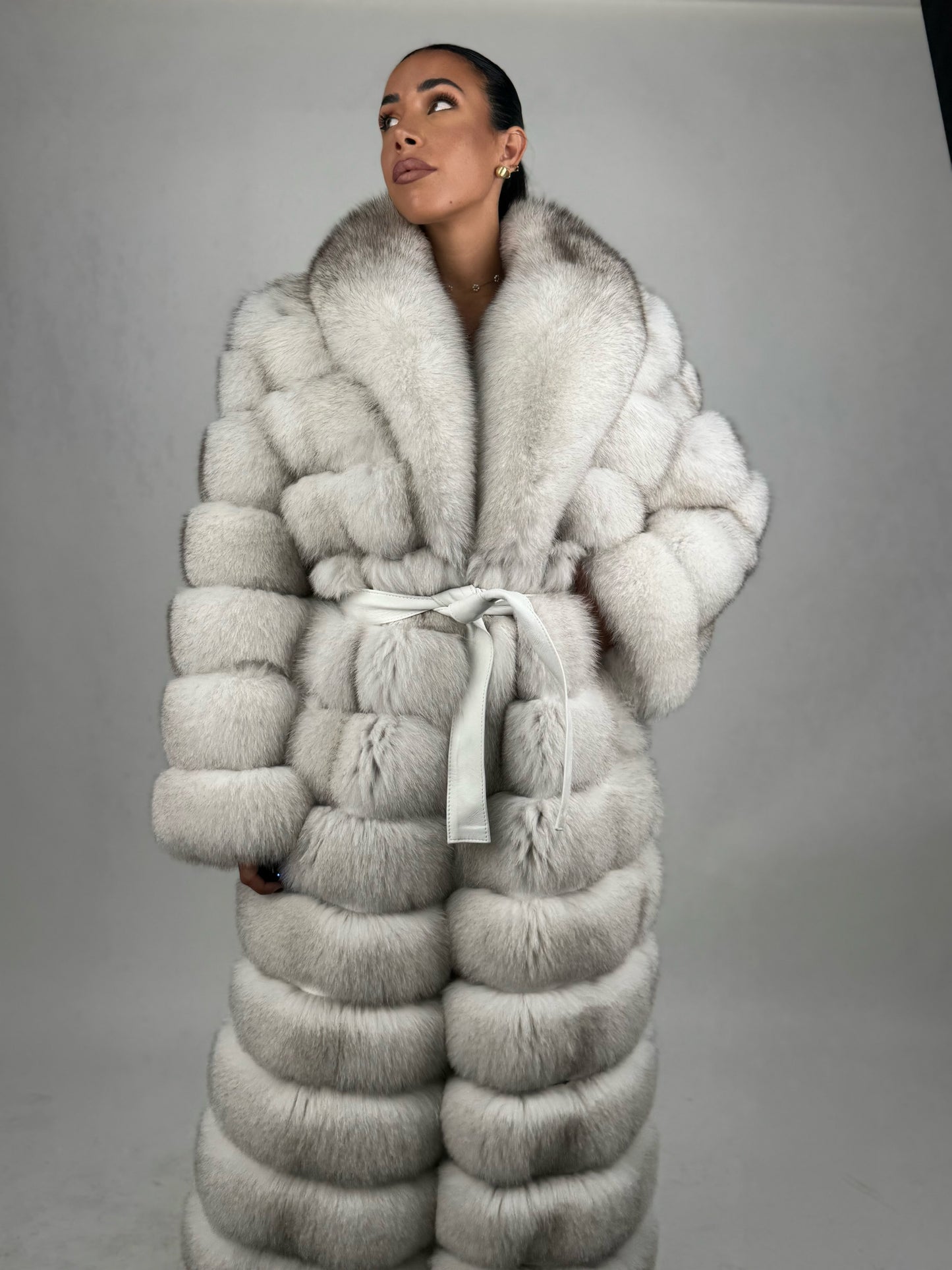 Cappotto in volpe della groenlandia N109