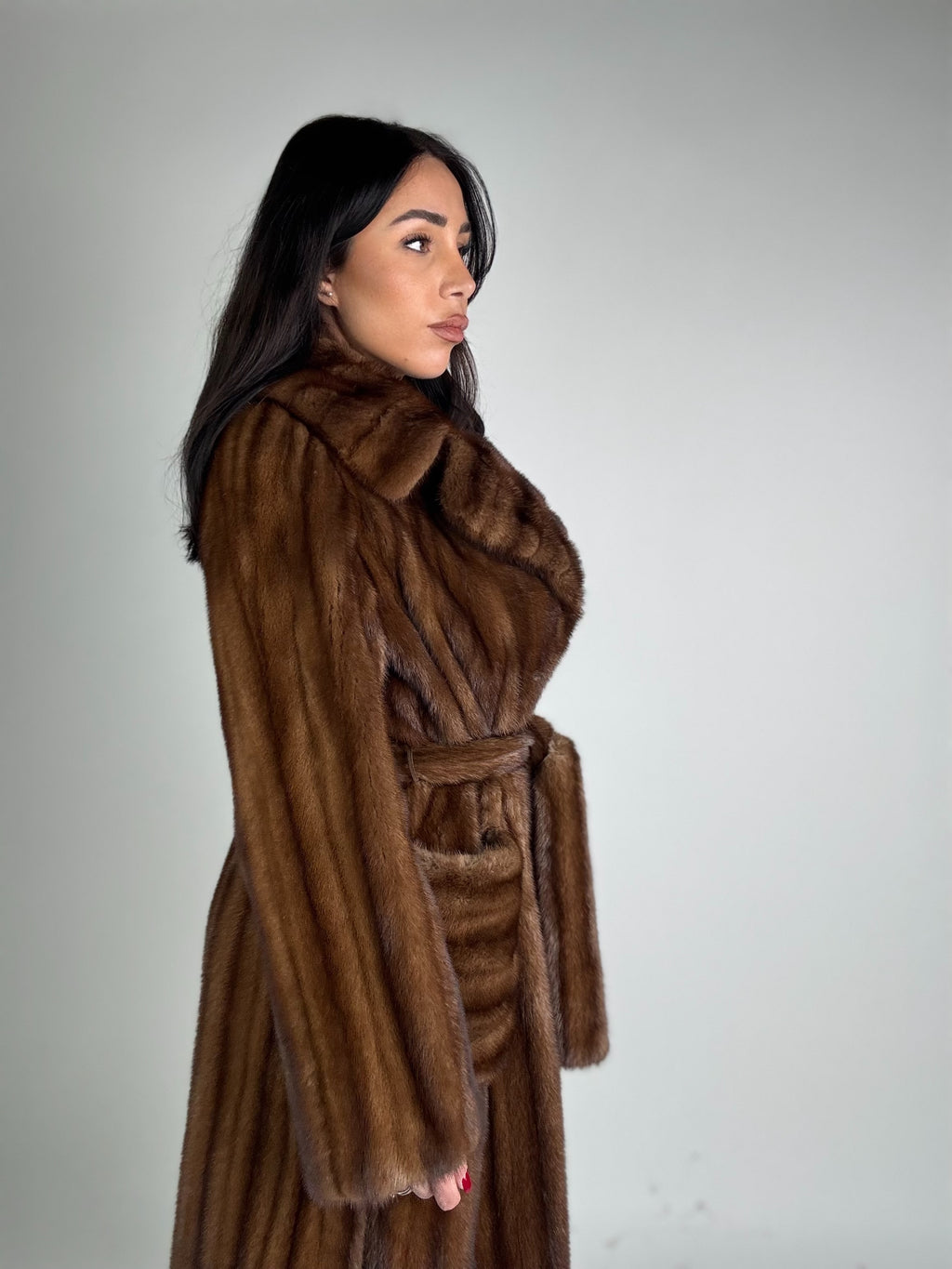 Cappotto in visone N525