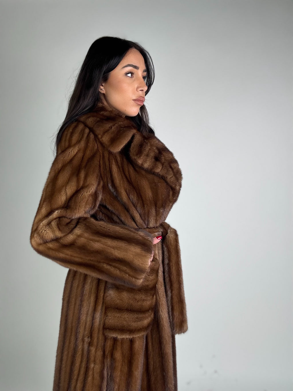 Cappotto in visone N525