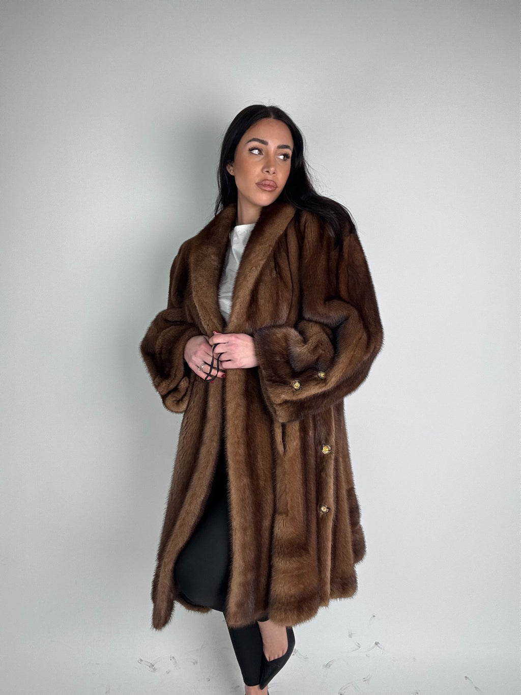 Cappotto in visone N526