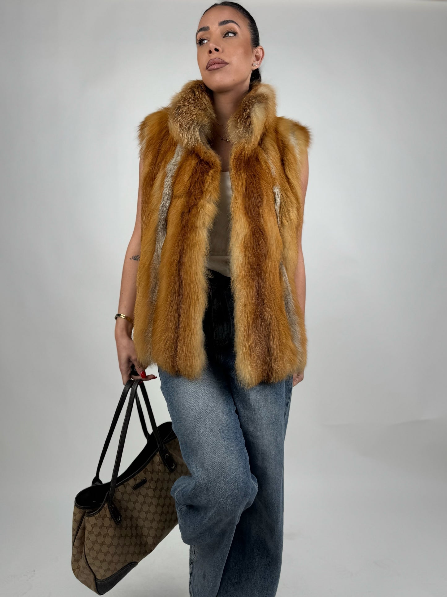 Mink Bomber Jacket