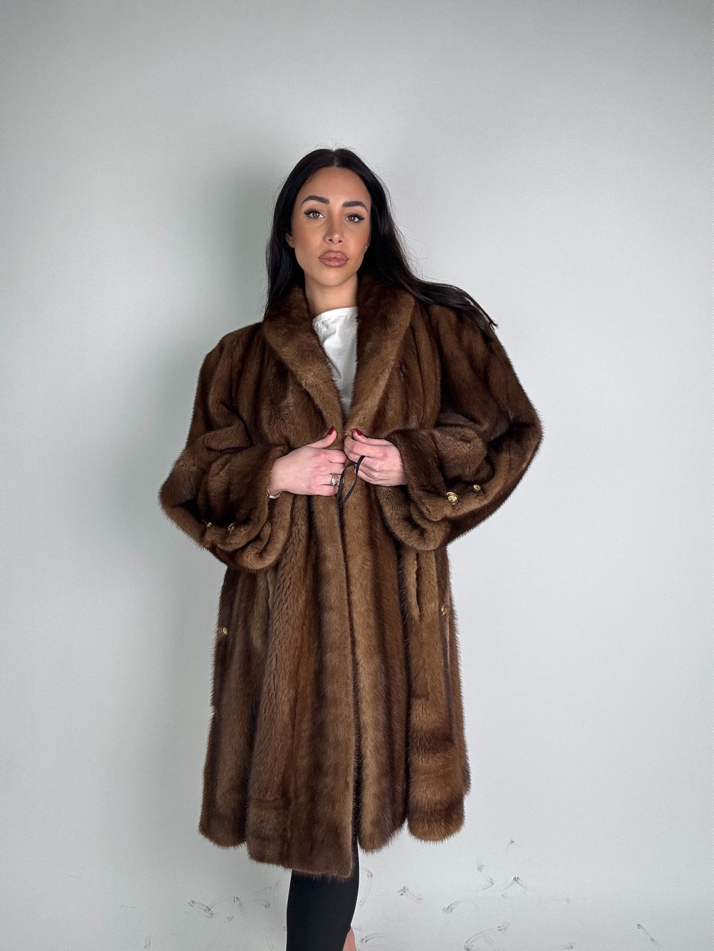 Cappotto in visone N526