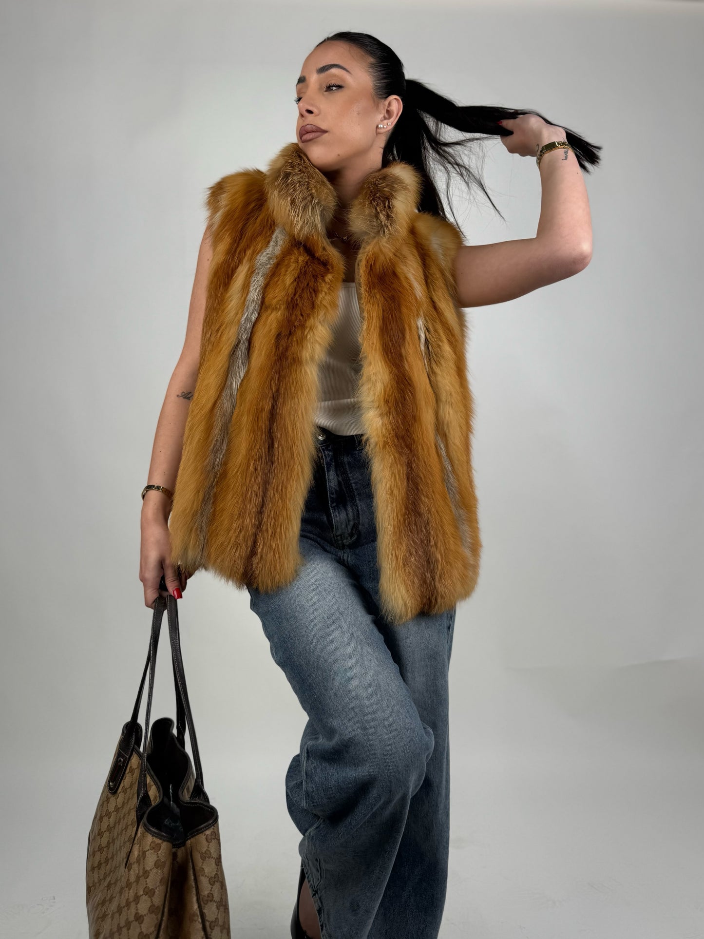 Mink Bomber Jacket
