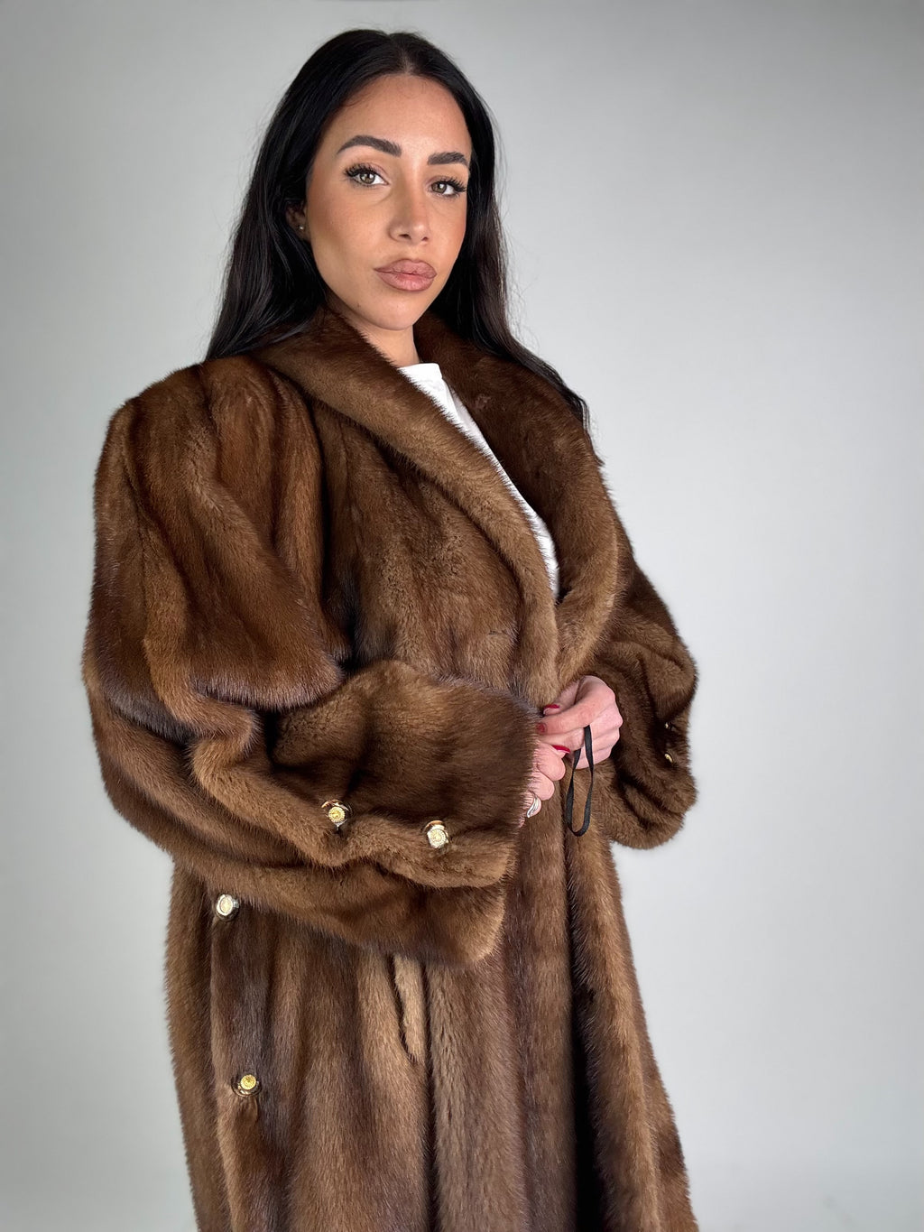 Cappotto in visone N526