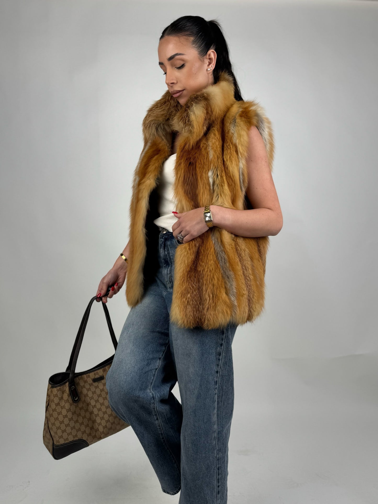 Mink Bomber Jacket