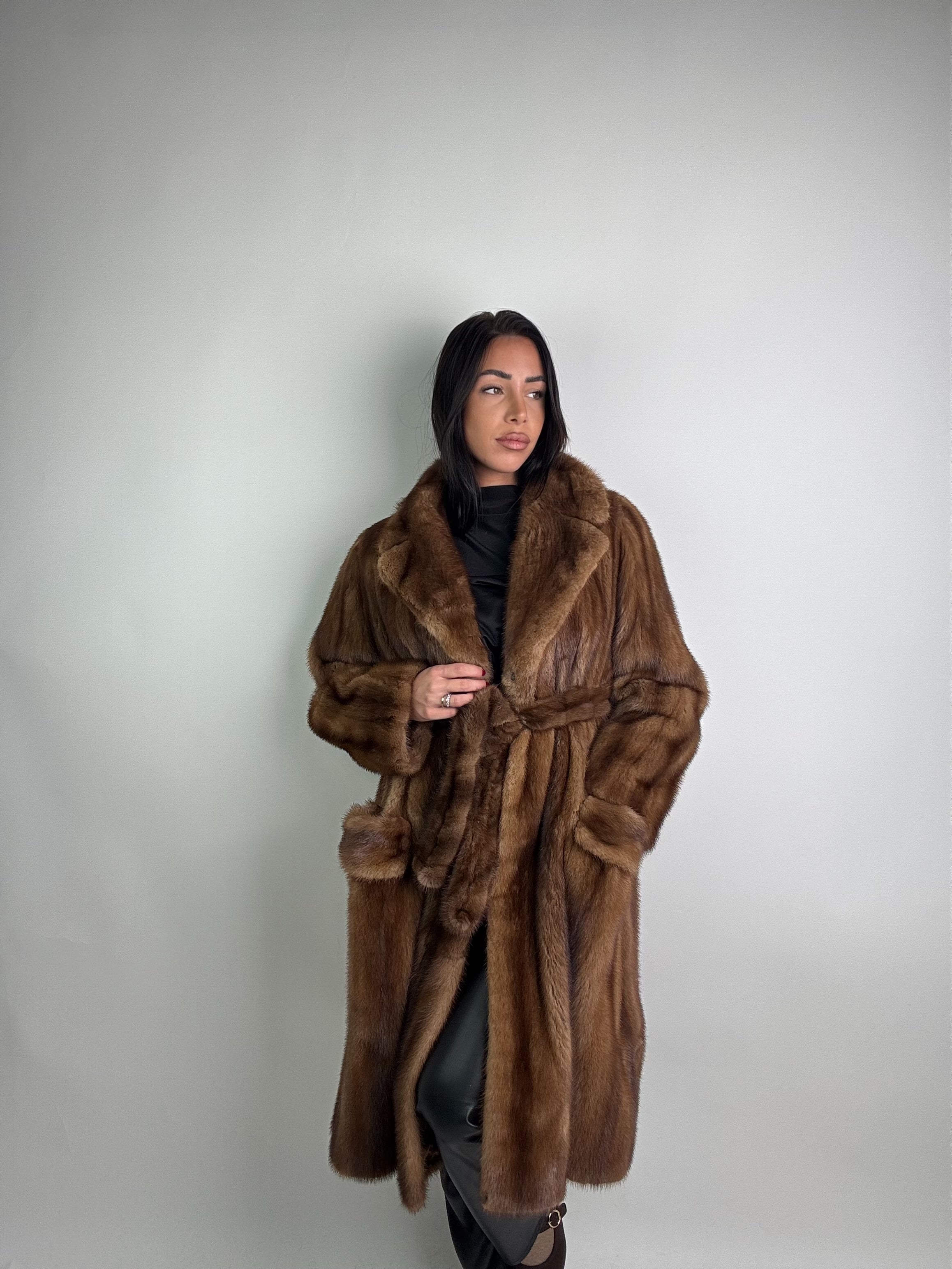 Cappotto in visone N308