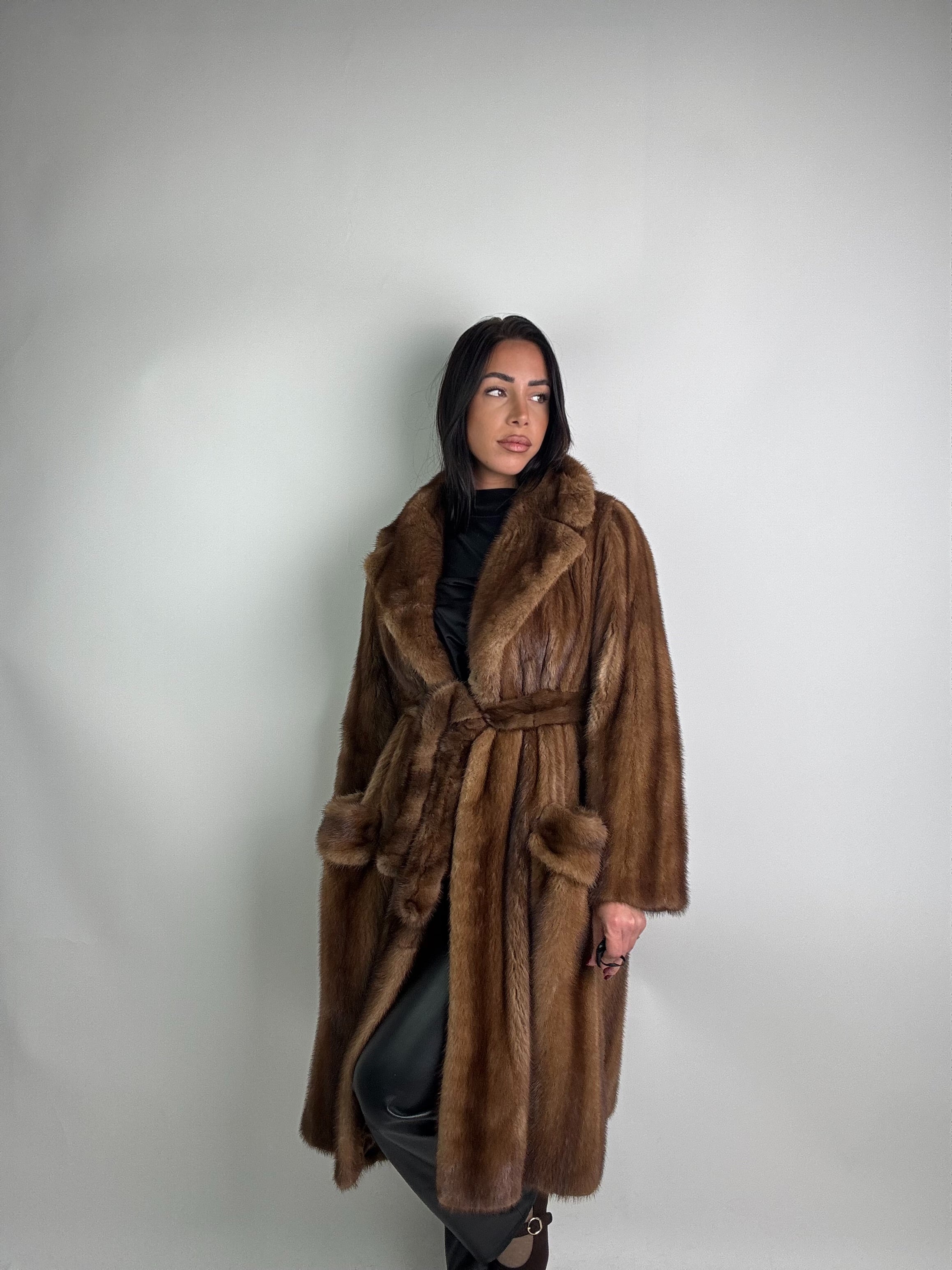 Cappotto in visone N308