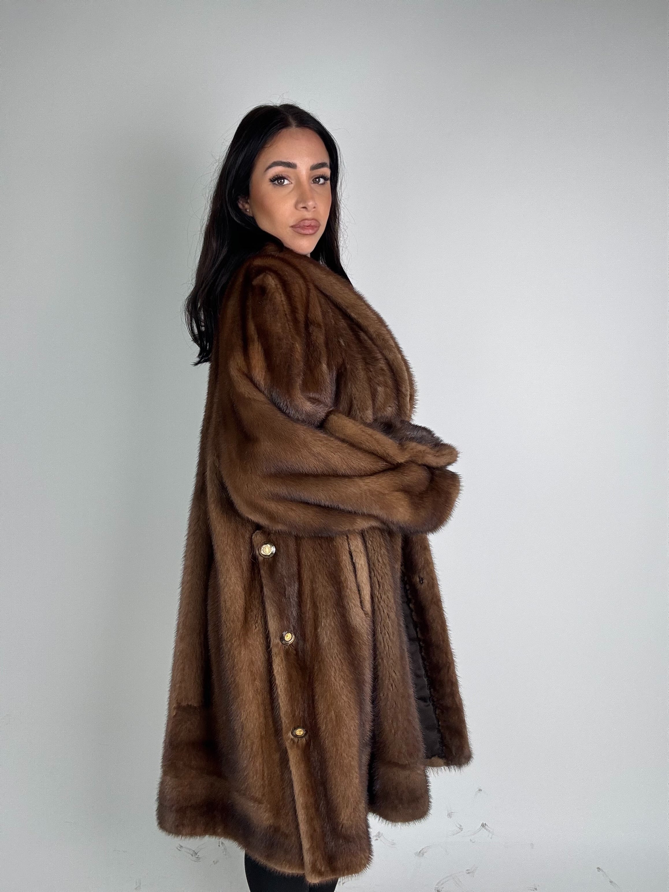 Cappotto in visone N526