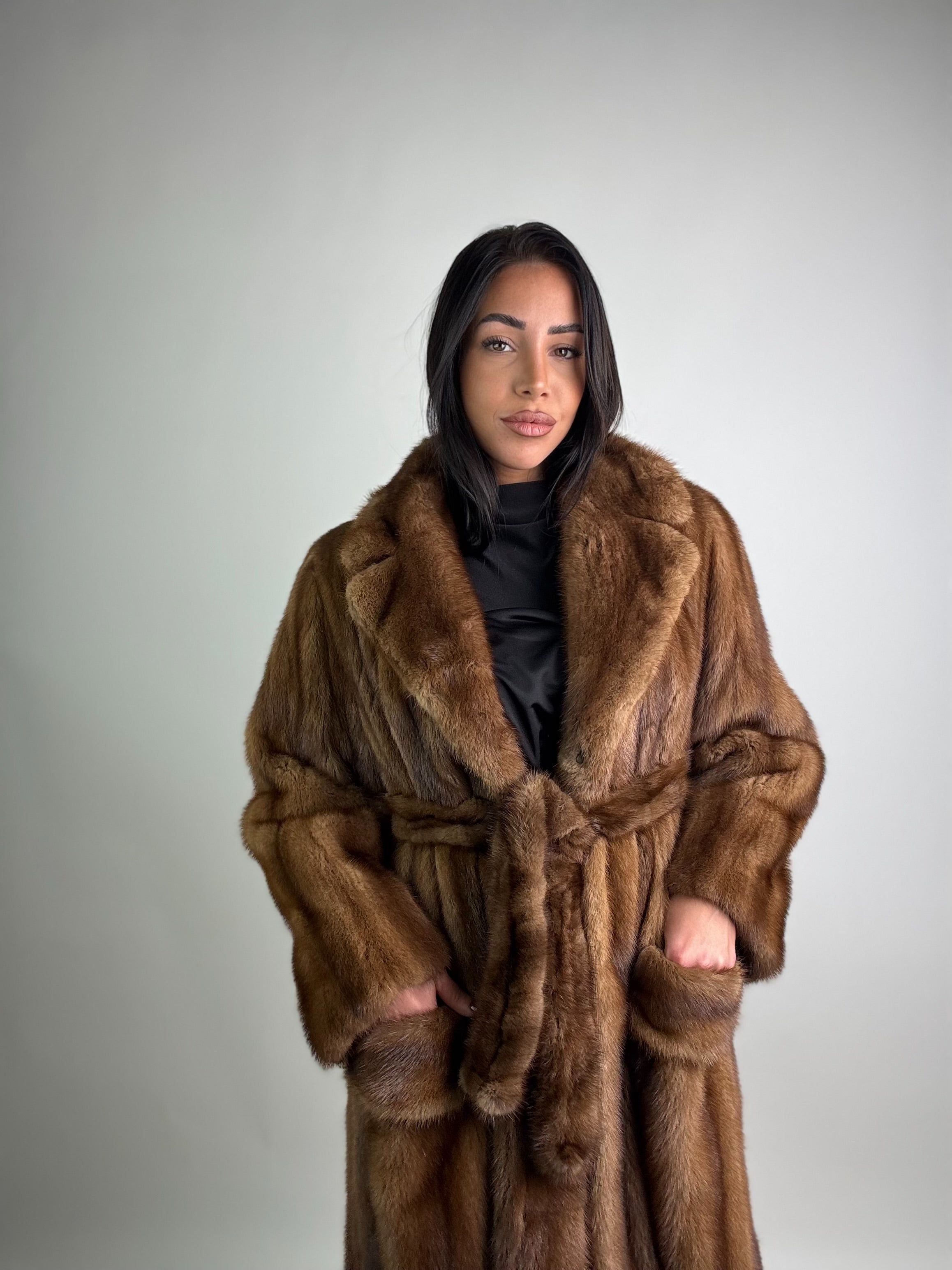 Cappotto in visone N308