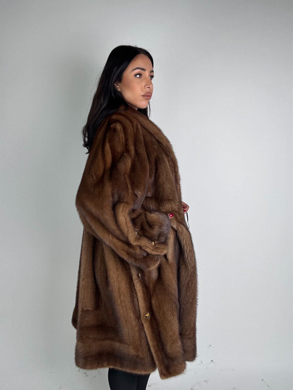 Cappotto in visone N526