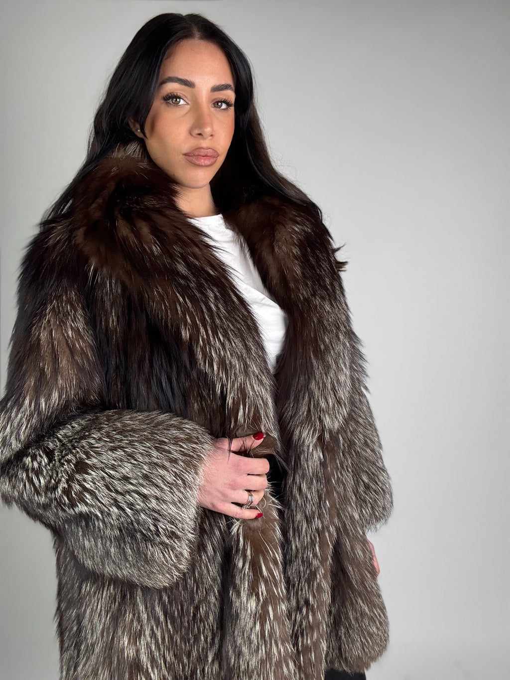 Mink Bomber Jacket