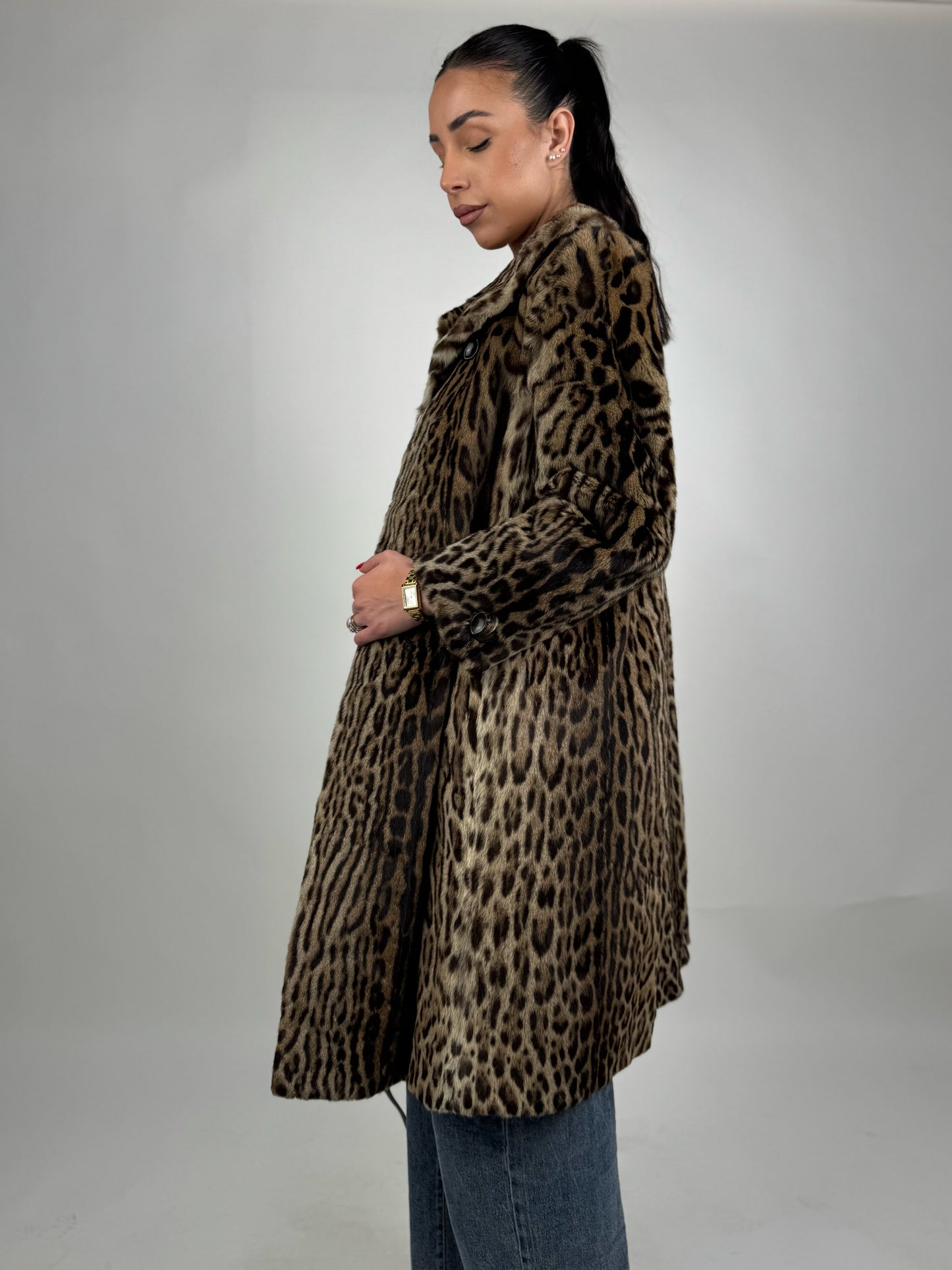 Cappotto in leopardo N74