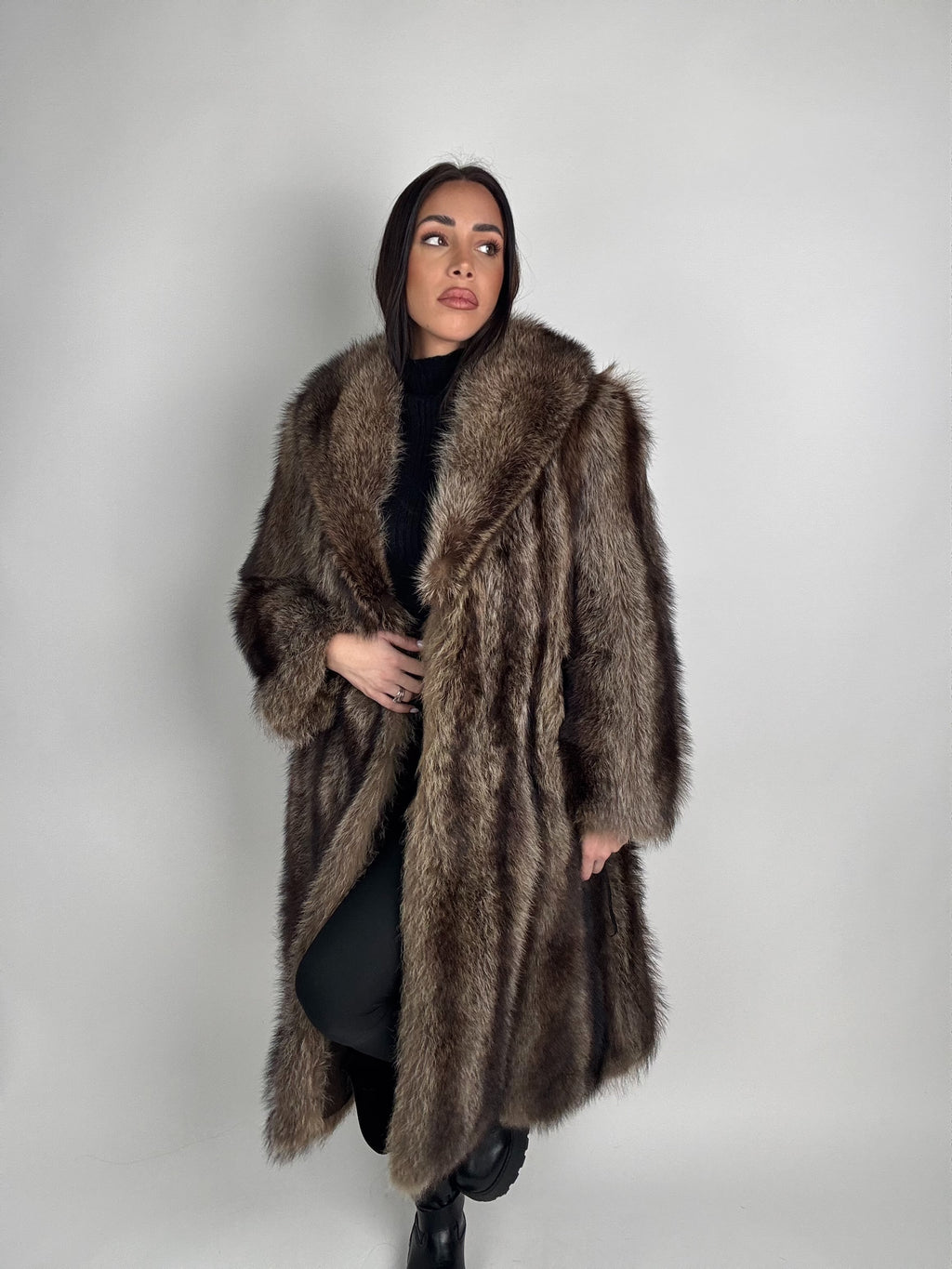 Cappotto in marmotta N413