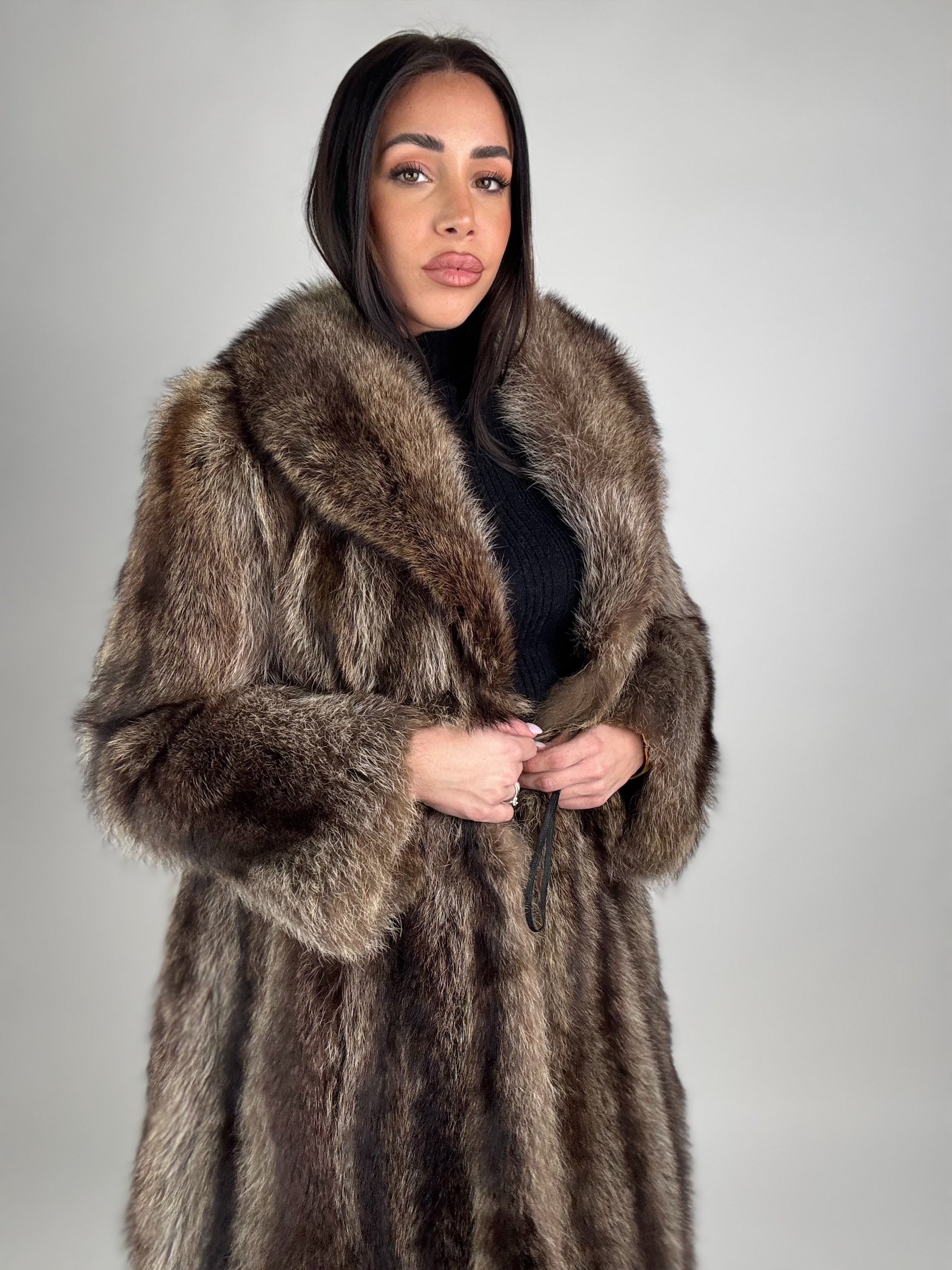 Cappotto in marmotta N413