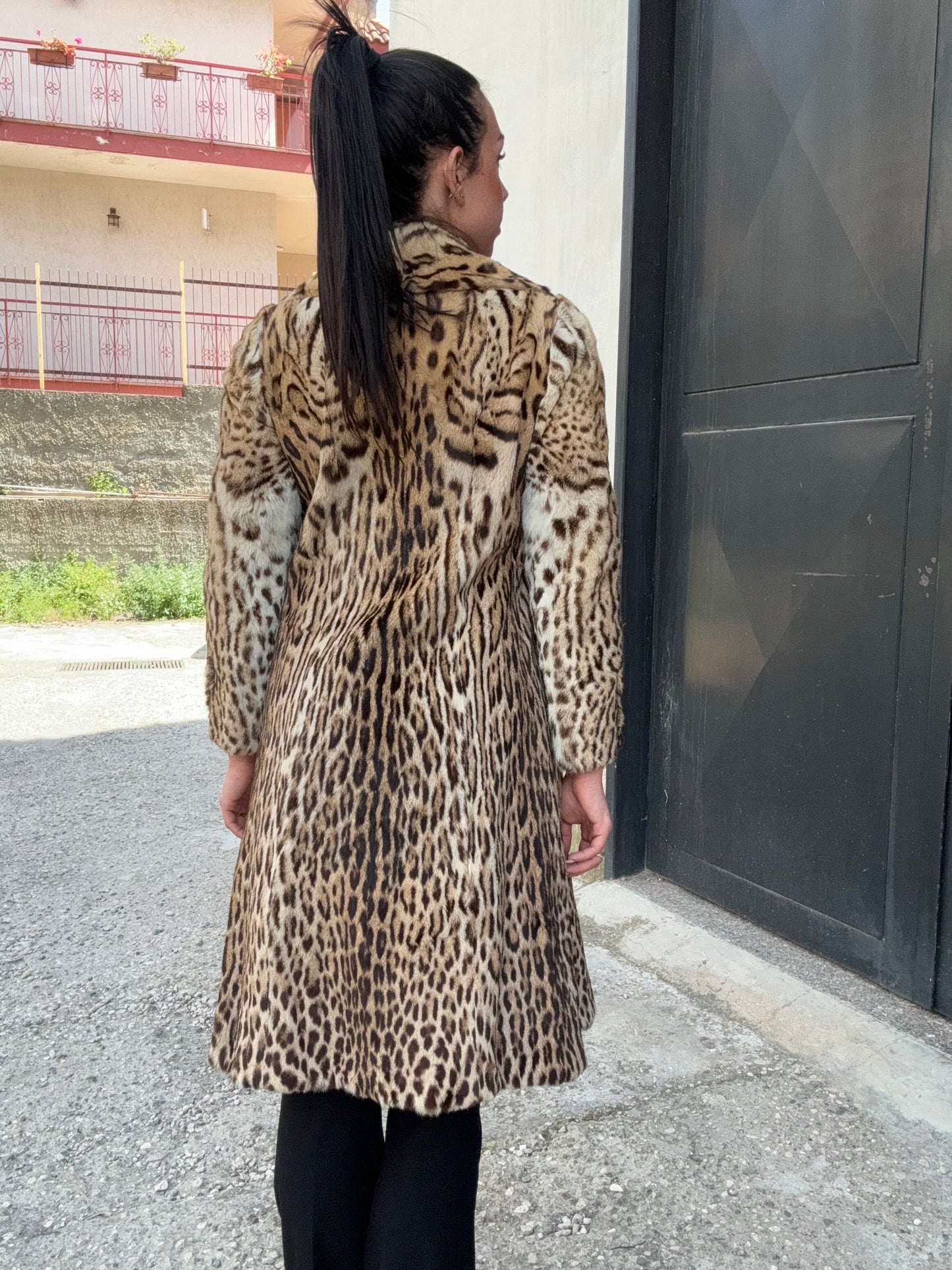 Cappotto in leopardo