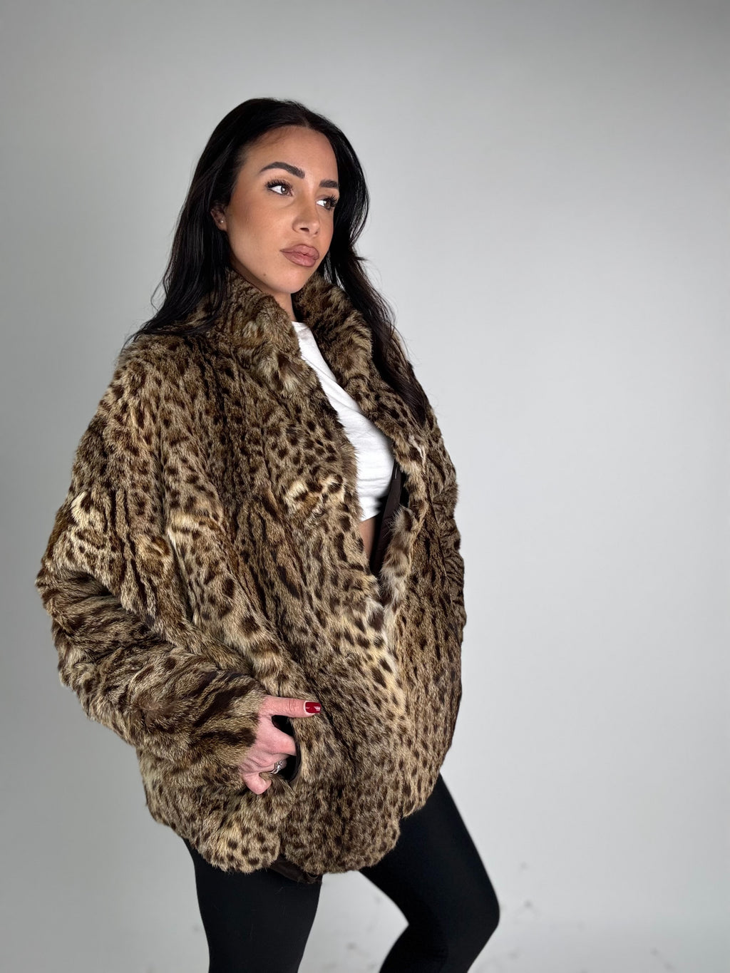 Bomber in leopardo N49