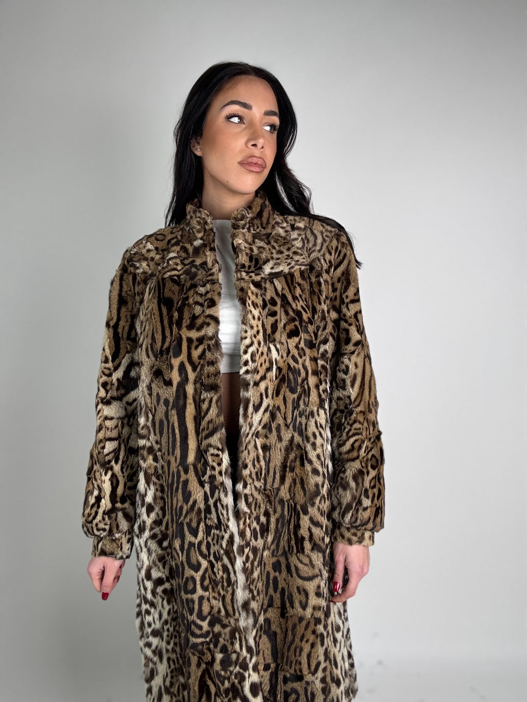 Cappotto in leopardo N50