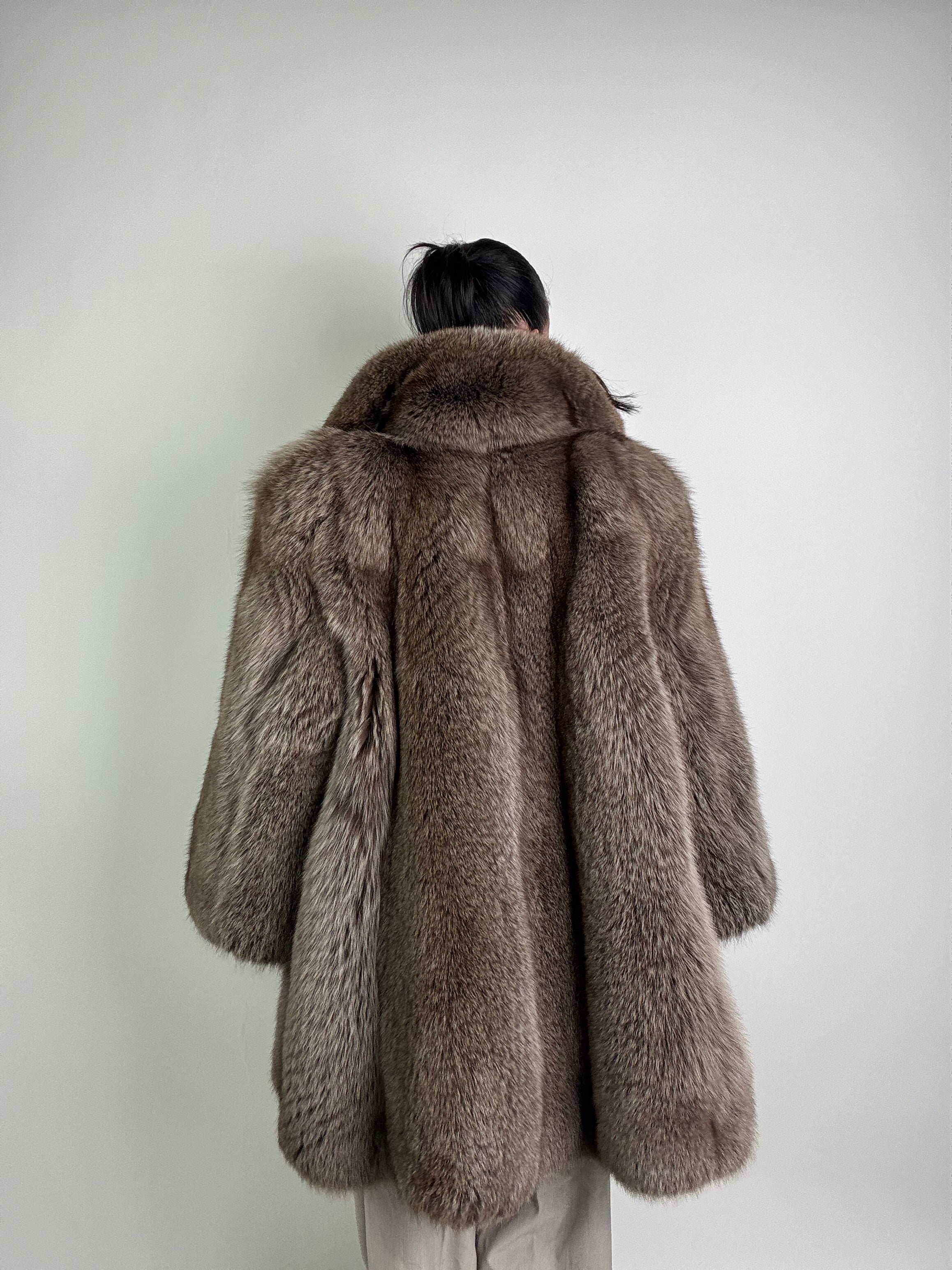 Cappotto in volpe della groenlandia N40