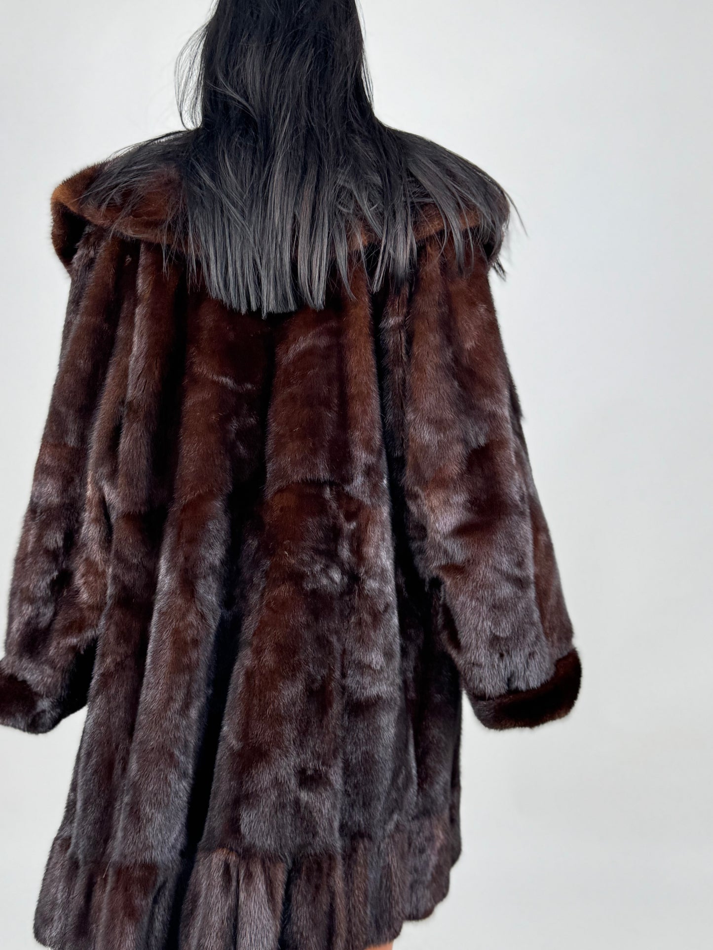 Cappotto in visone N700