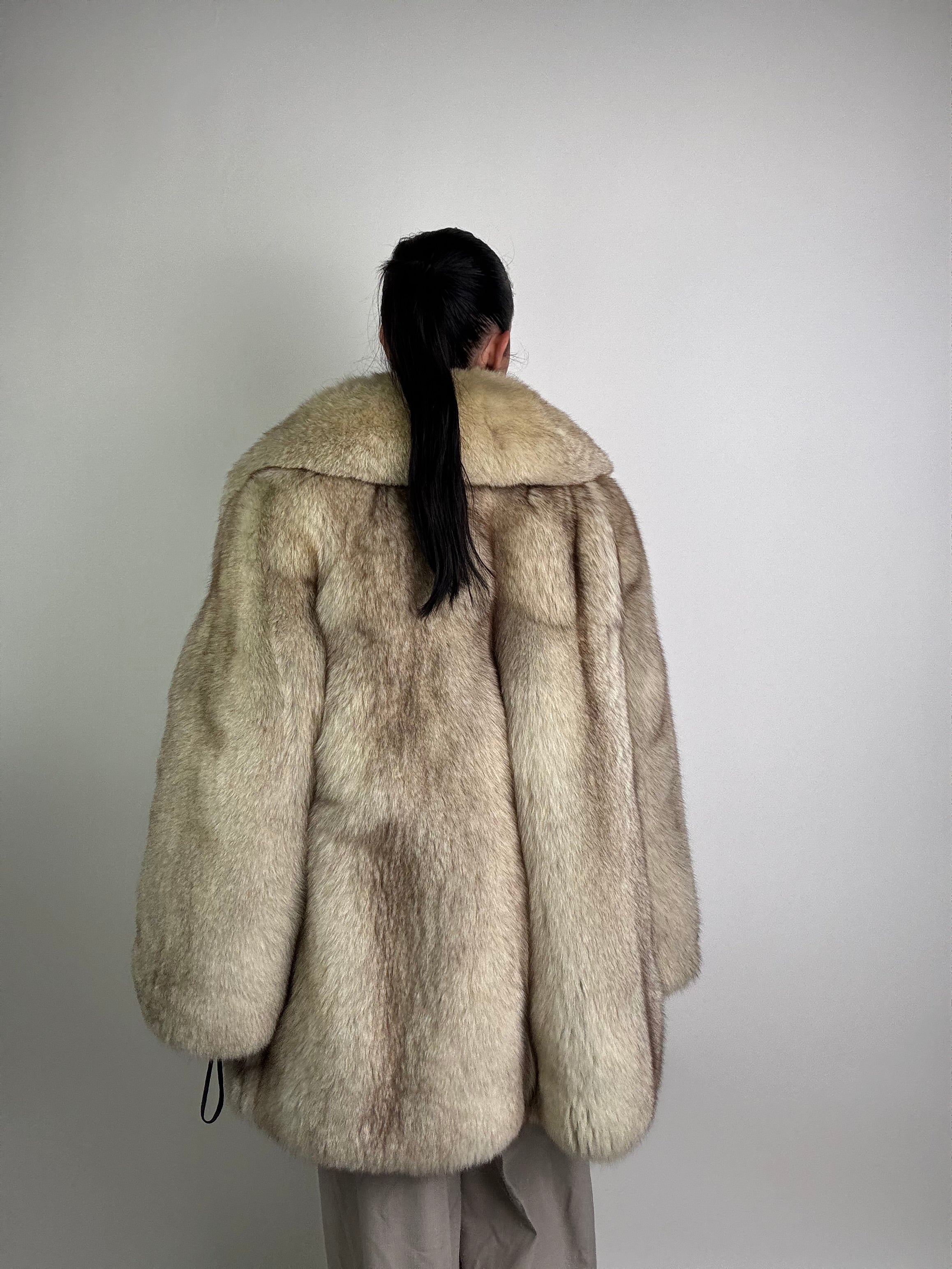 Giacca in volpe della groenlandia N42