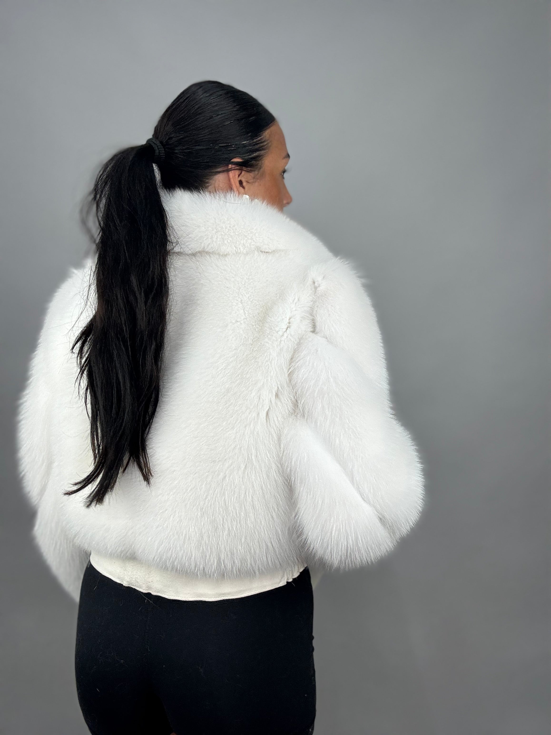 Bomber in volpe polare
