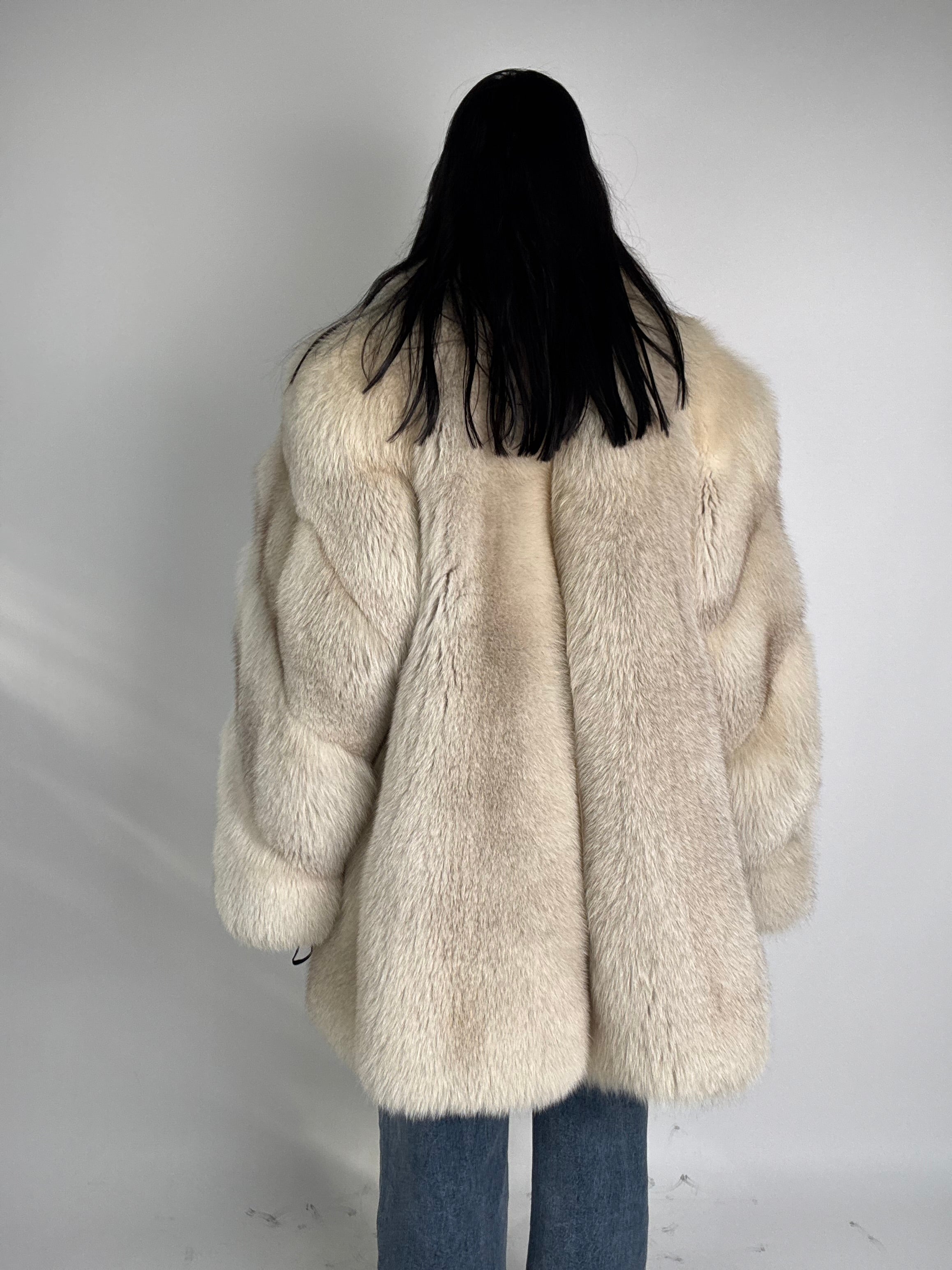 Giacca in volpe della groenlandia N352