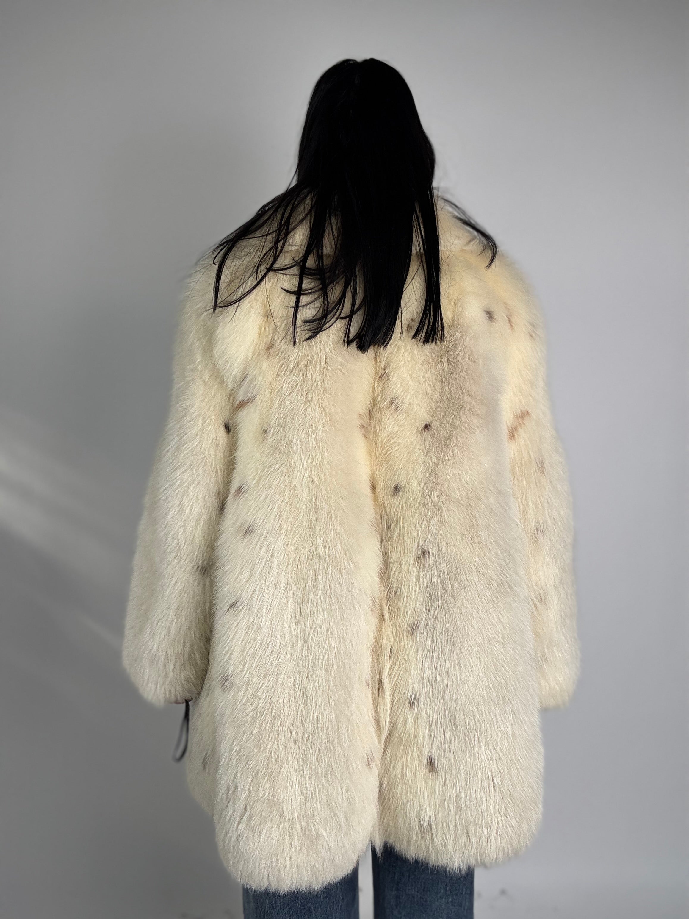 Giacca in volpe linciata N353