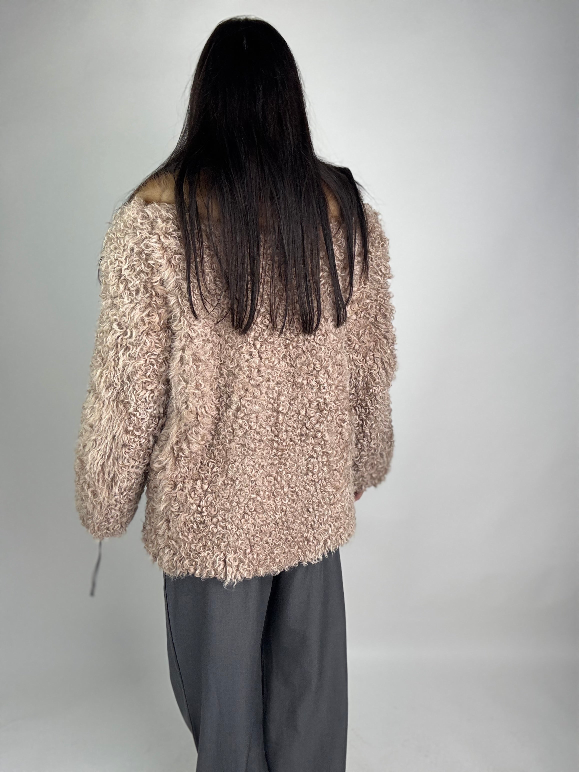 Mink Bomber Jacket