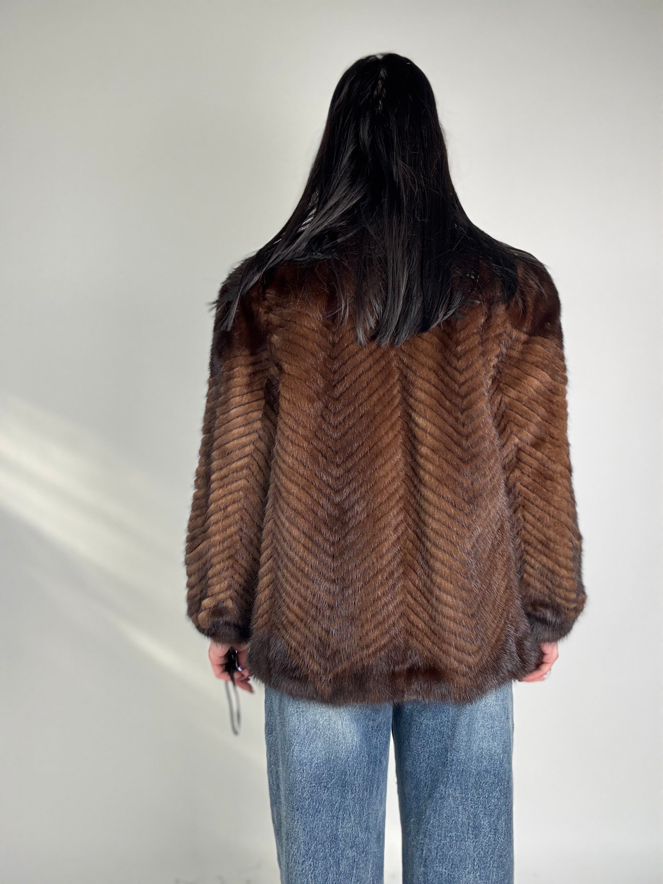 Giacca in visone N386