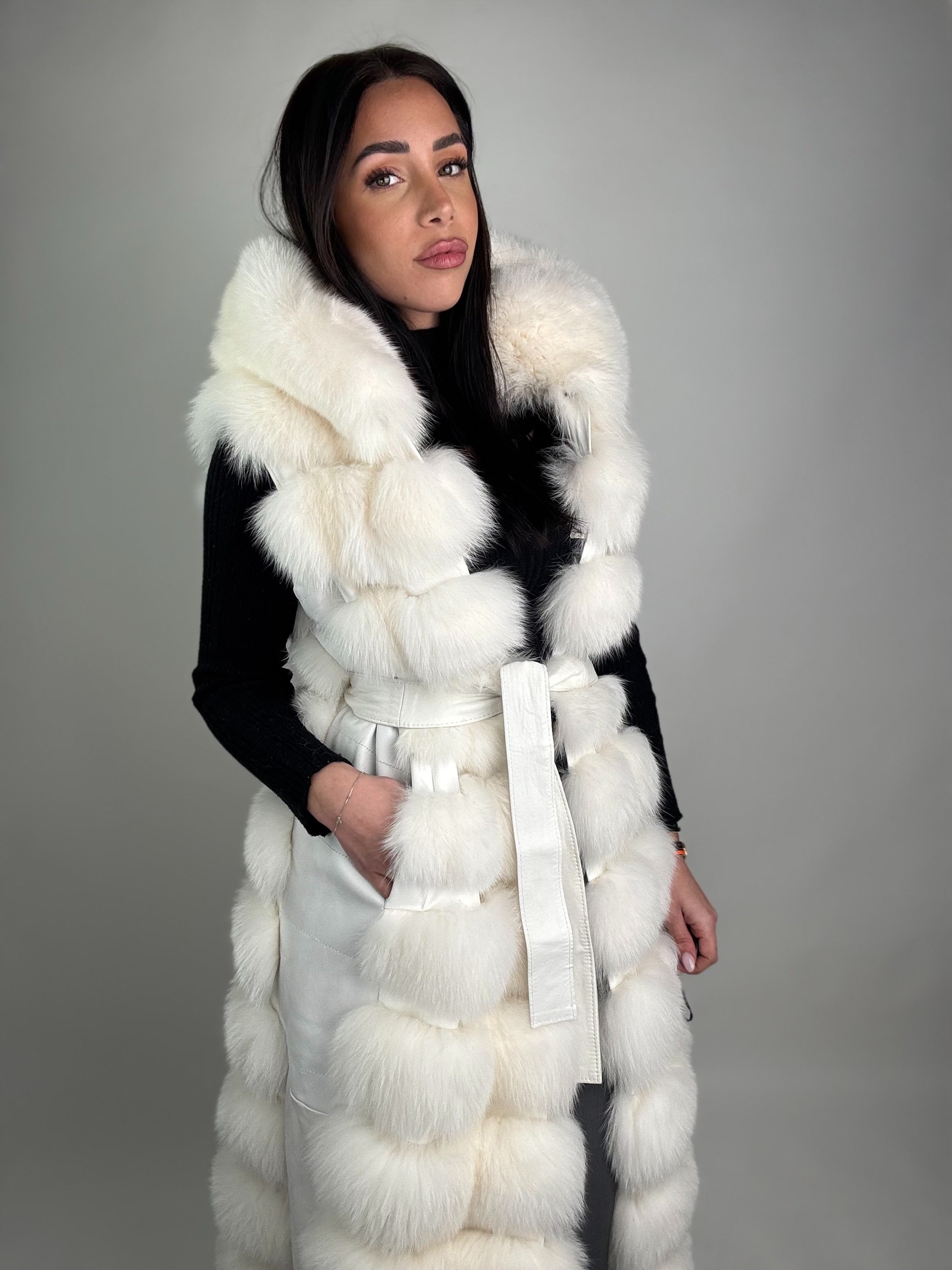 Mink Bomber Jacket