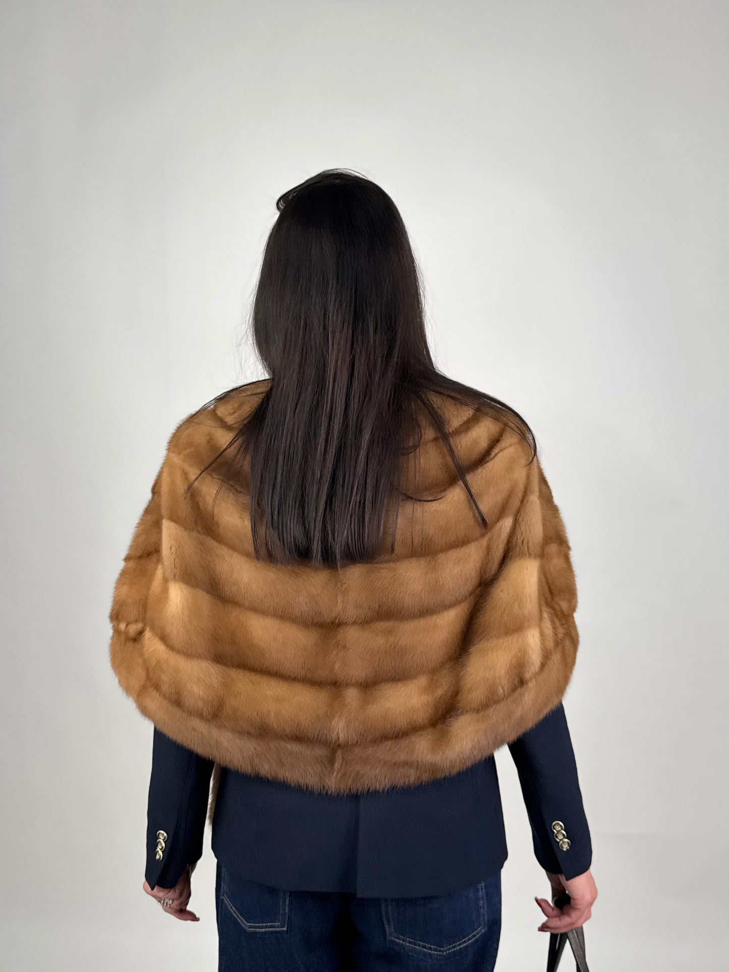 Mink Bomber Jacket