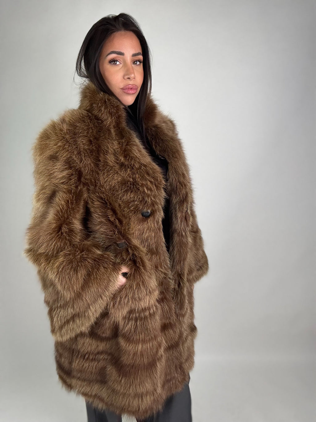 Giacca in volpe N211
