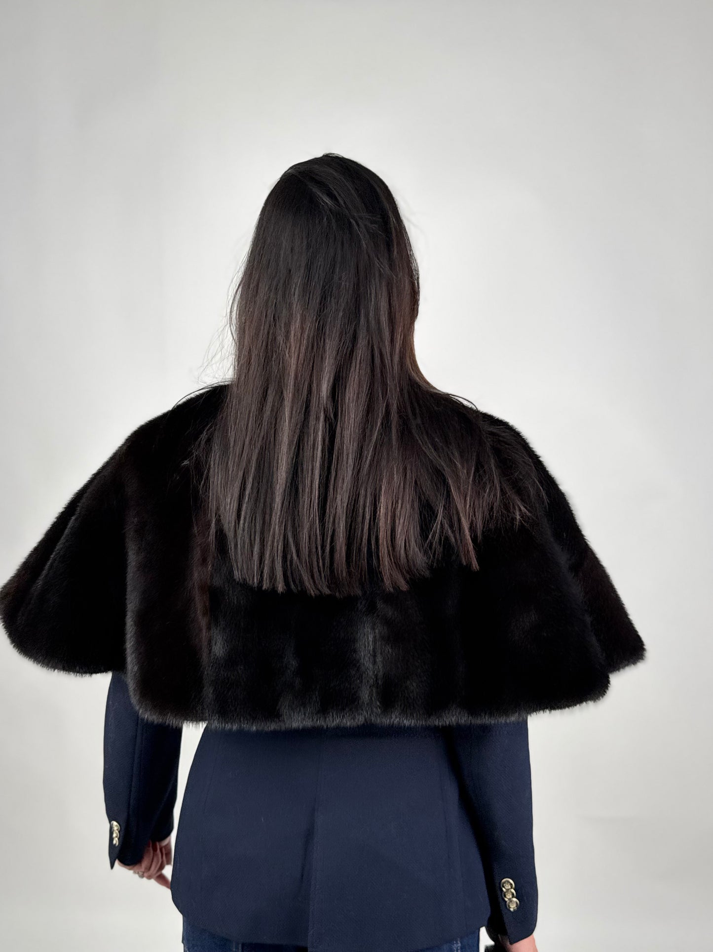 Mink Bomber Jacket