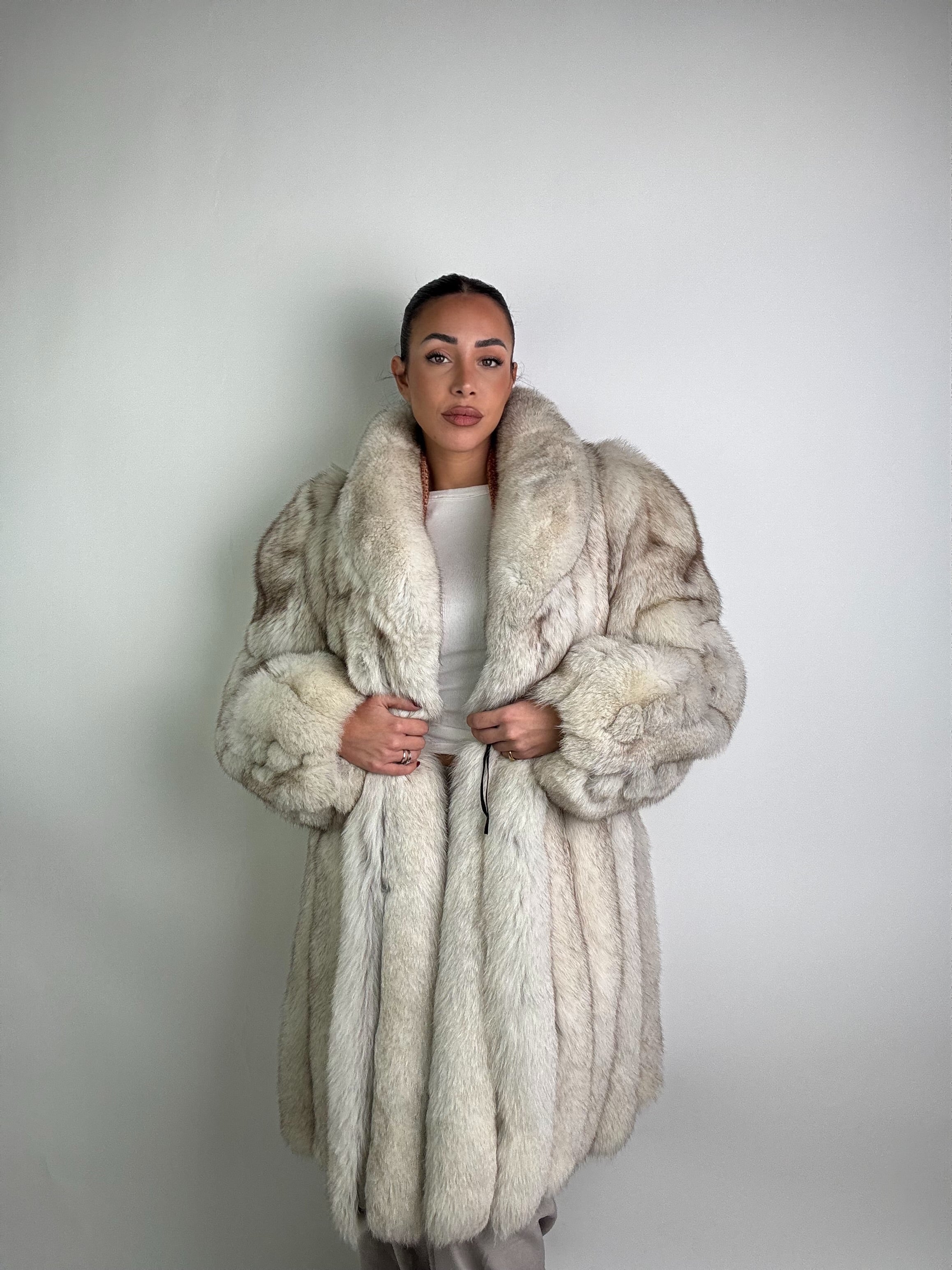 Cappotto in volpe della groenlandia N39