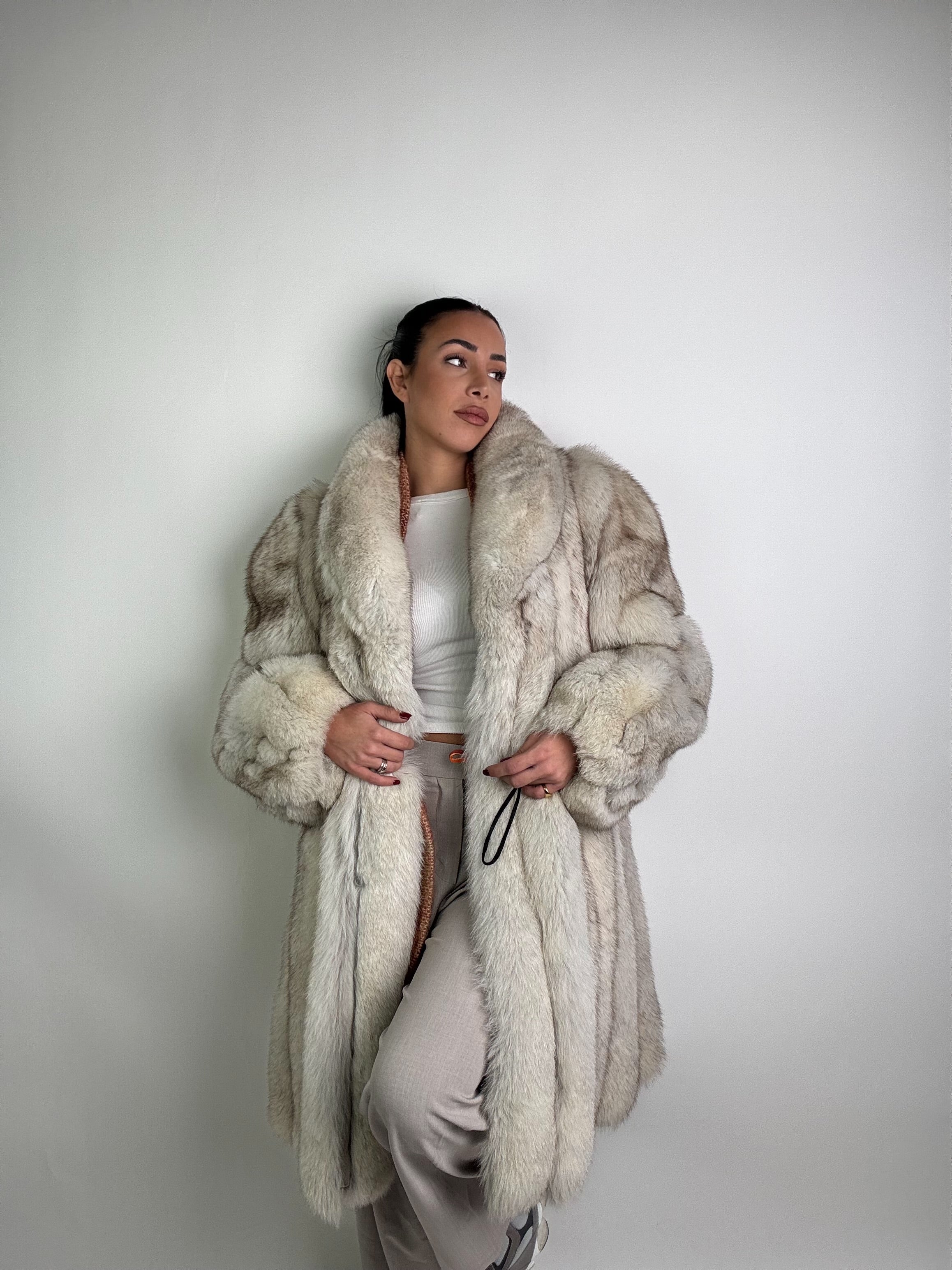 Cappotto in volpe della groenlandia N39