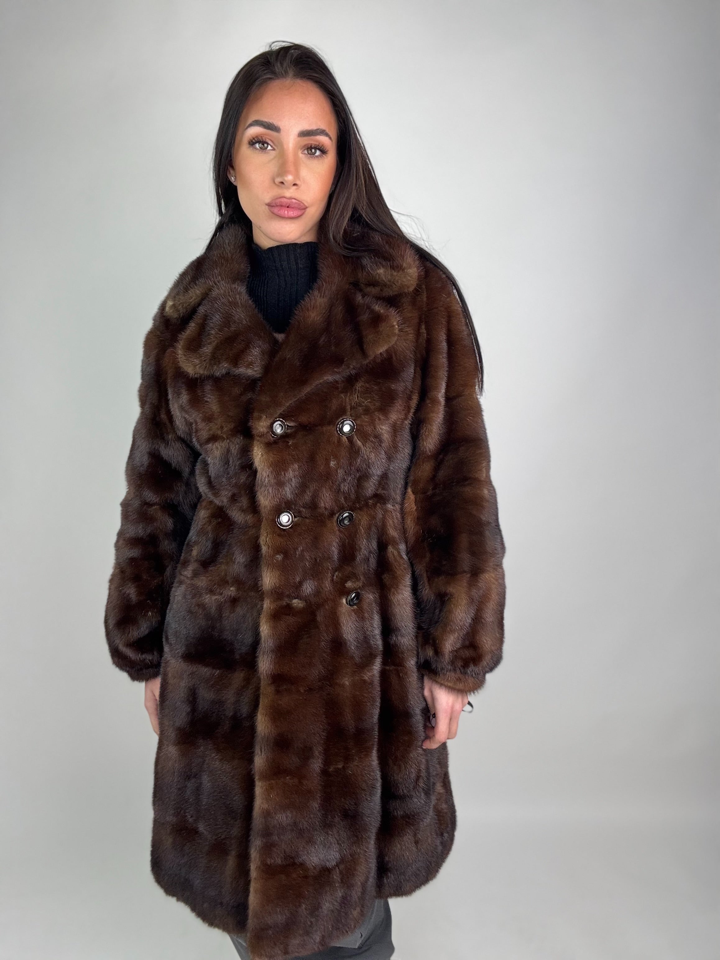 Cappotto in visone N458