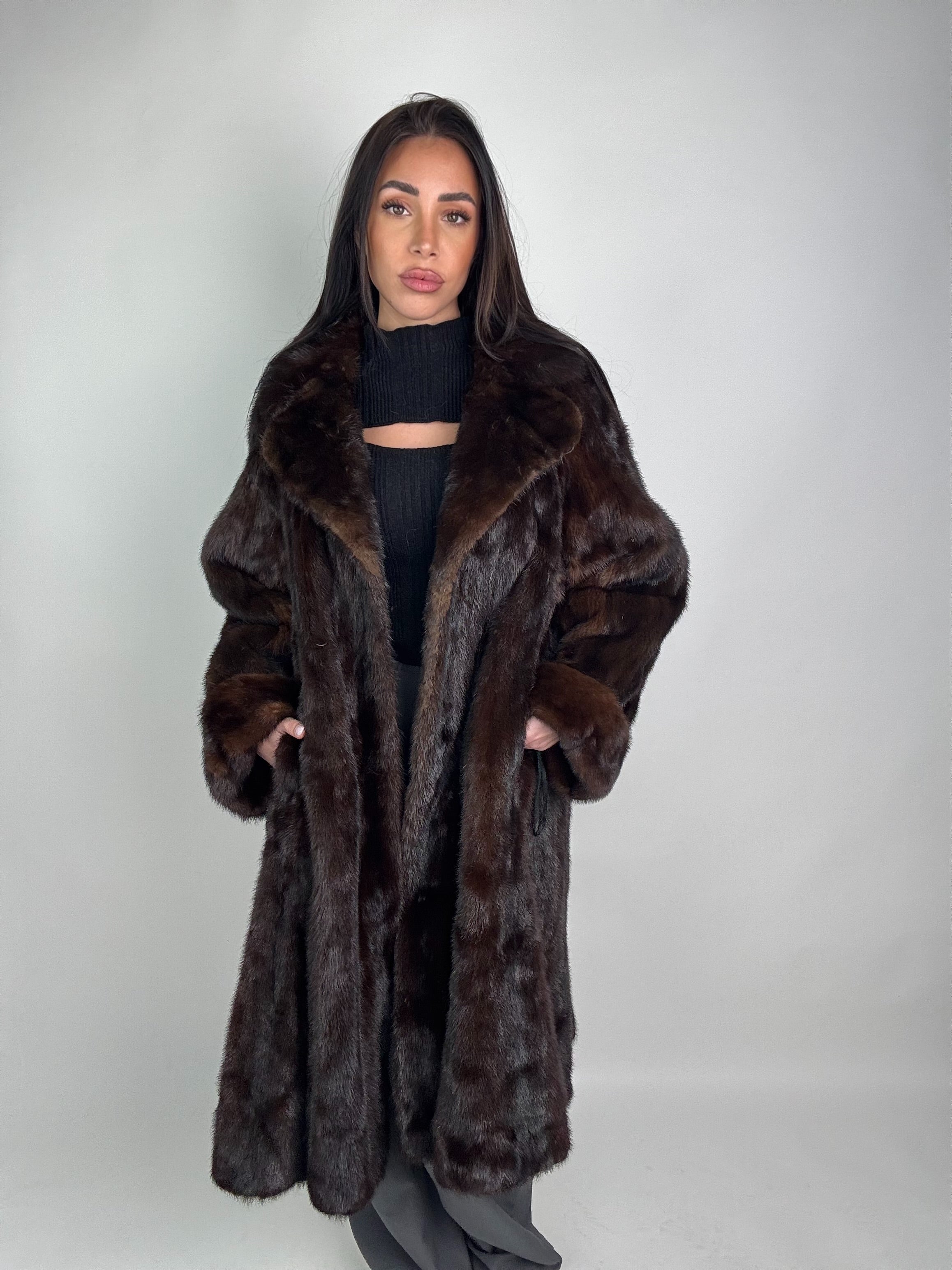 Cappotto in visone N459