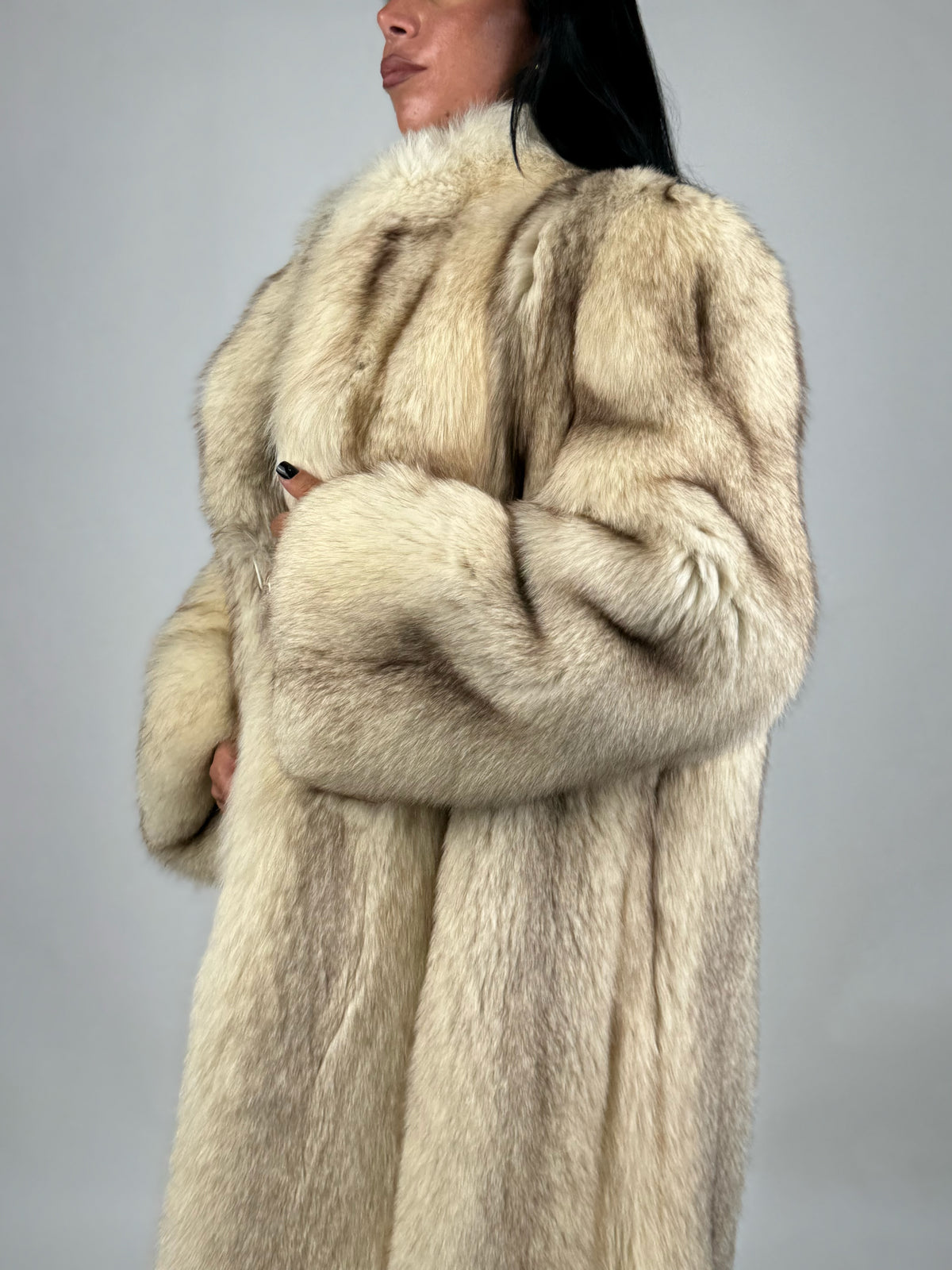 Cappotto in volpe della groenlandia N117