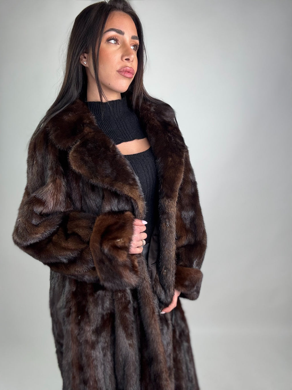 Cappotto in visone N459